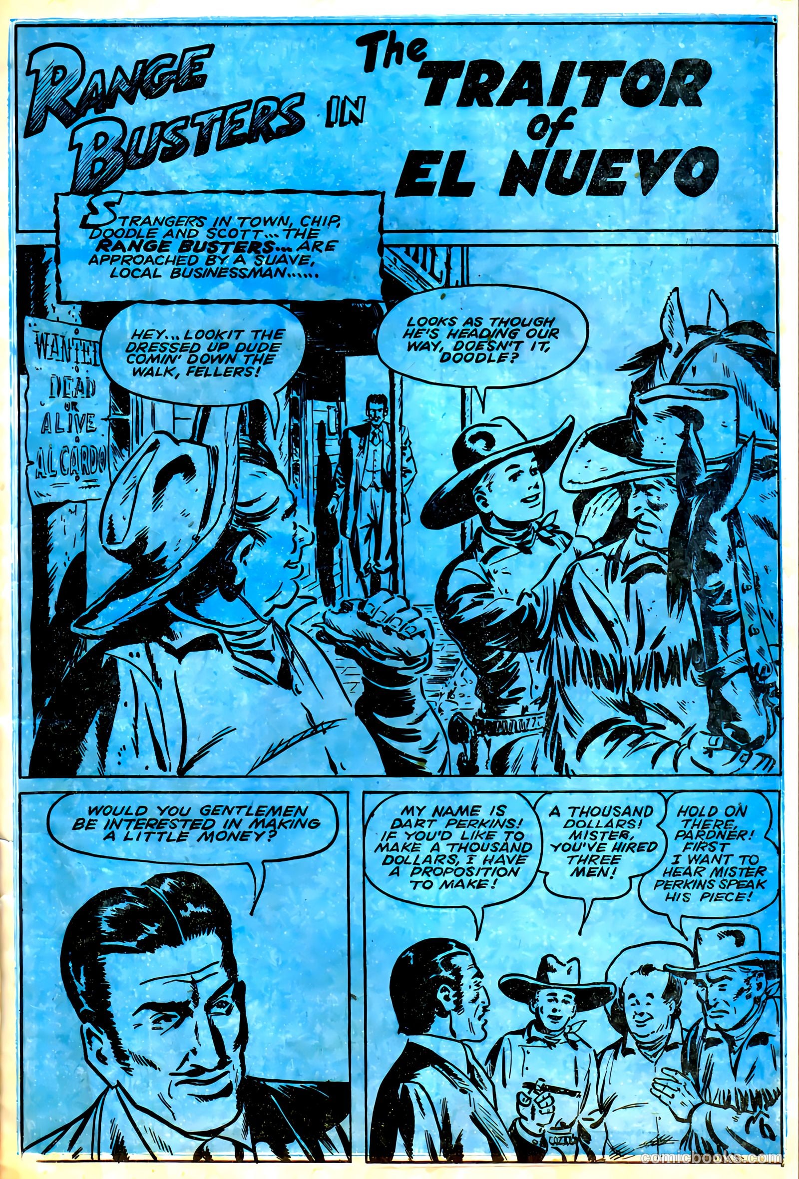 Range Busters #8 (1955) — page 3 of 37