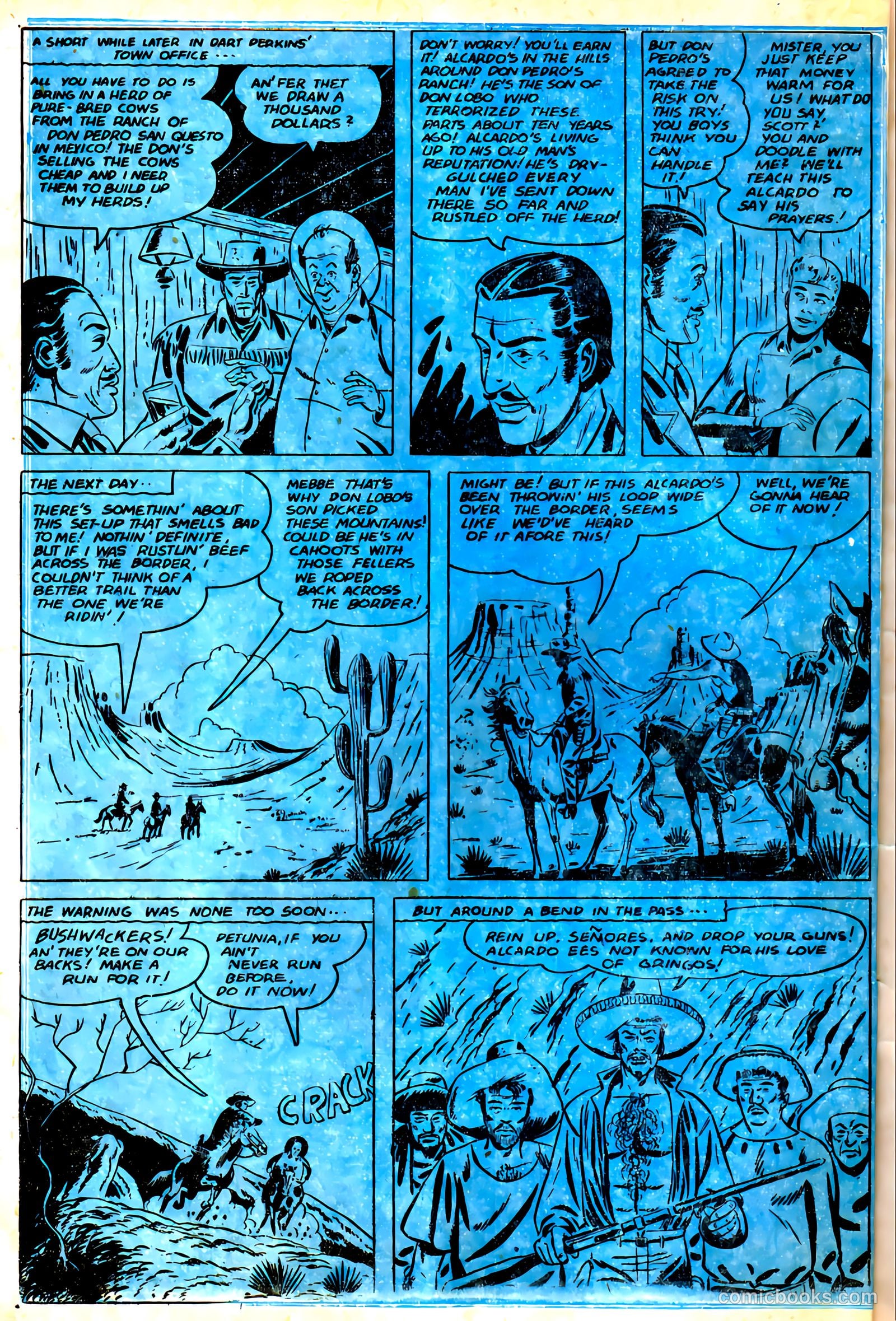 Range Busters #8 (1955) — page 4 of 37