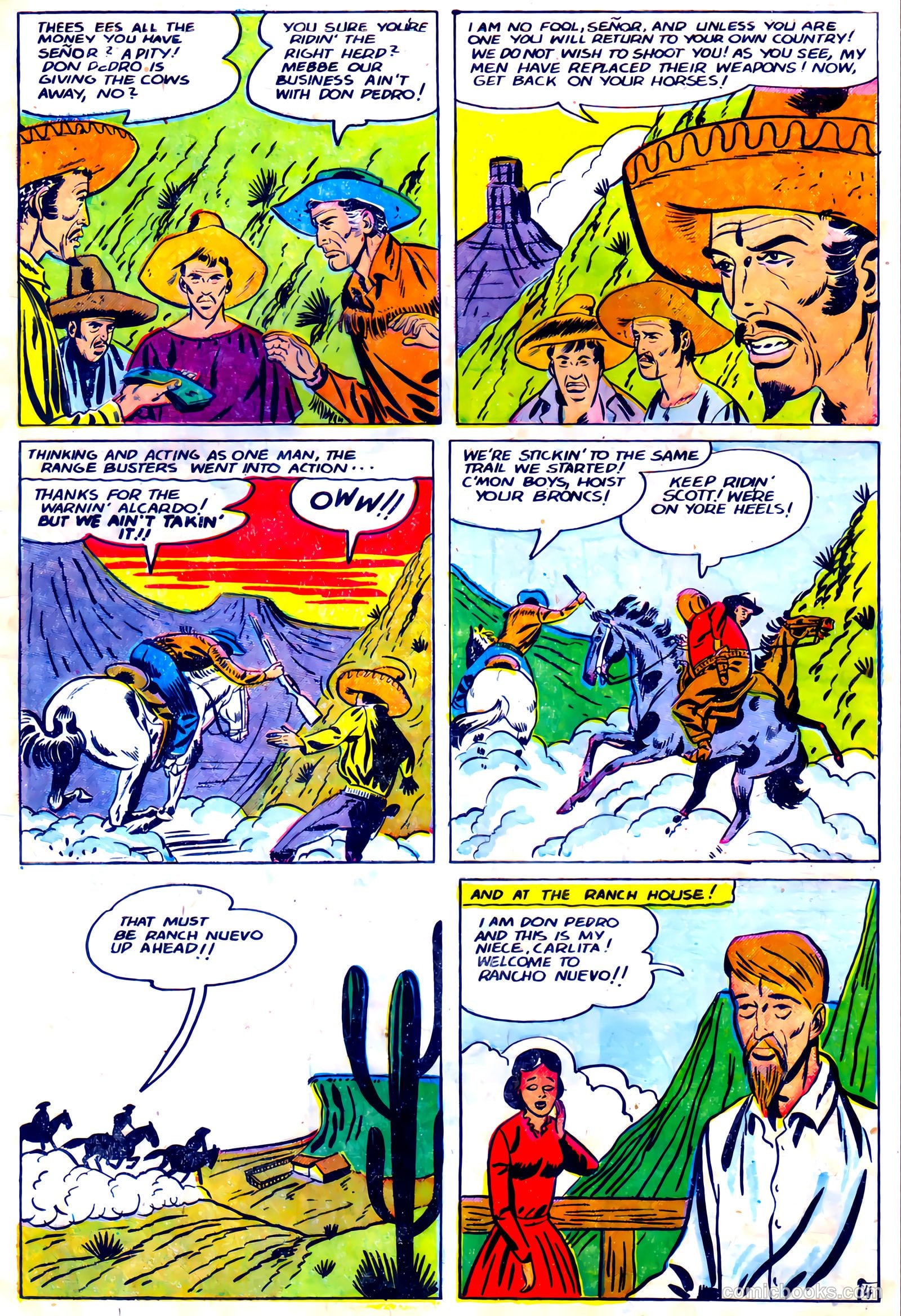 Range Busters #8 (1955) — page 5 of 37