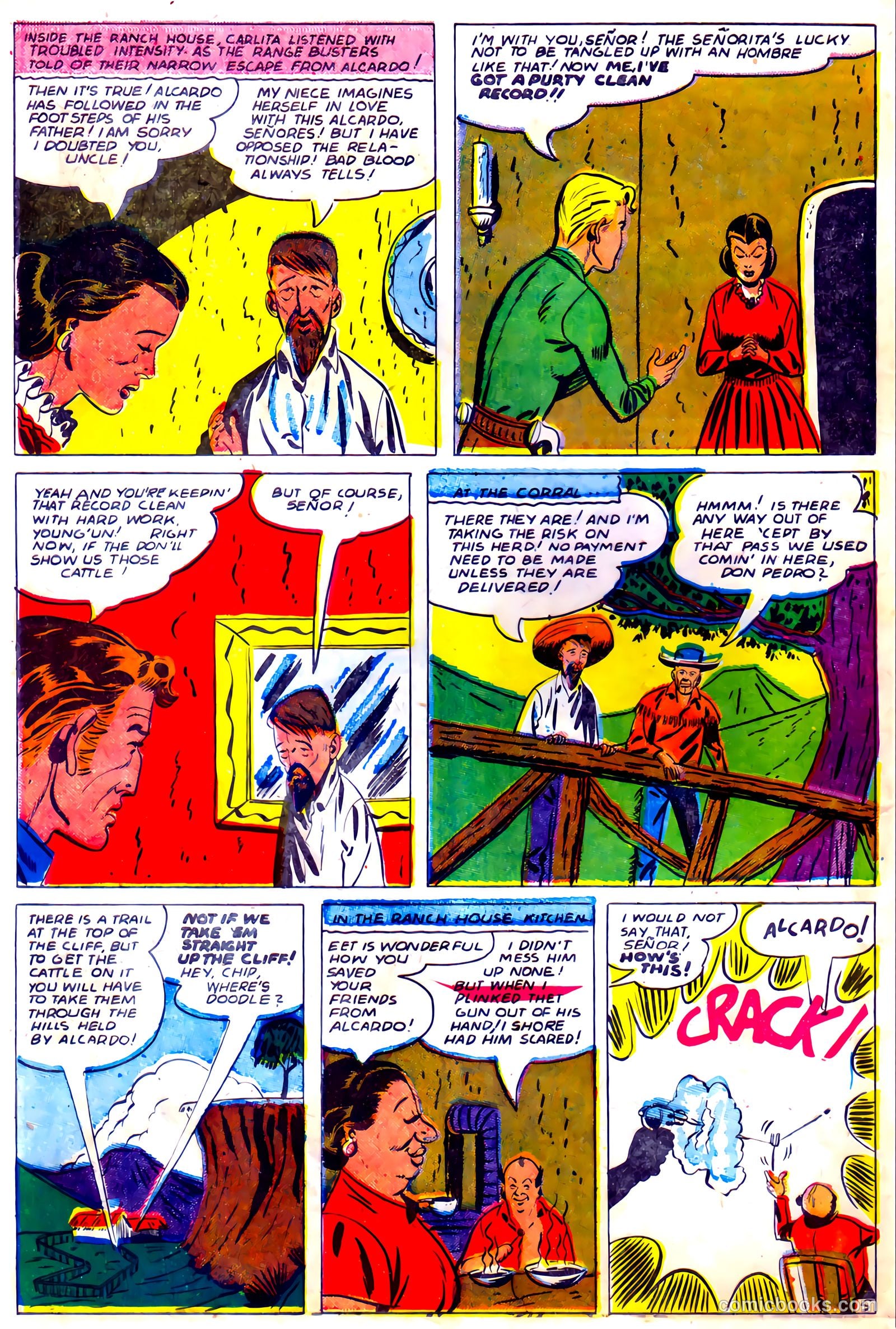 Range Busters #8 (1955) — page 6 of 37