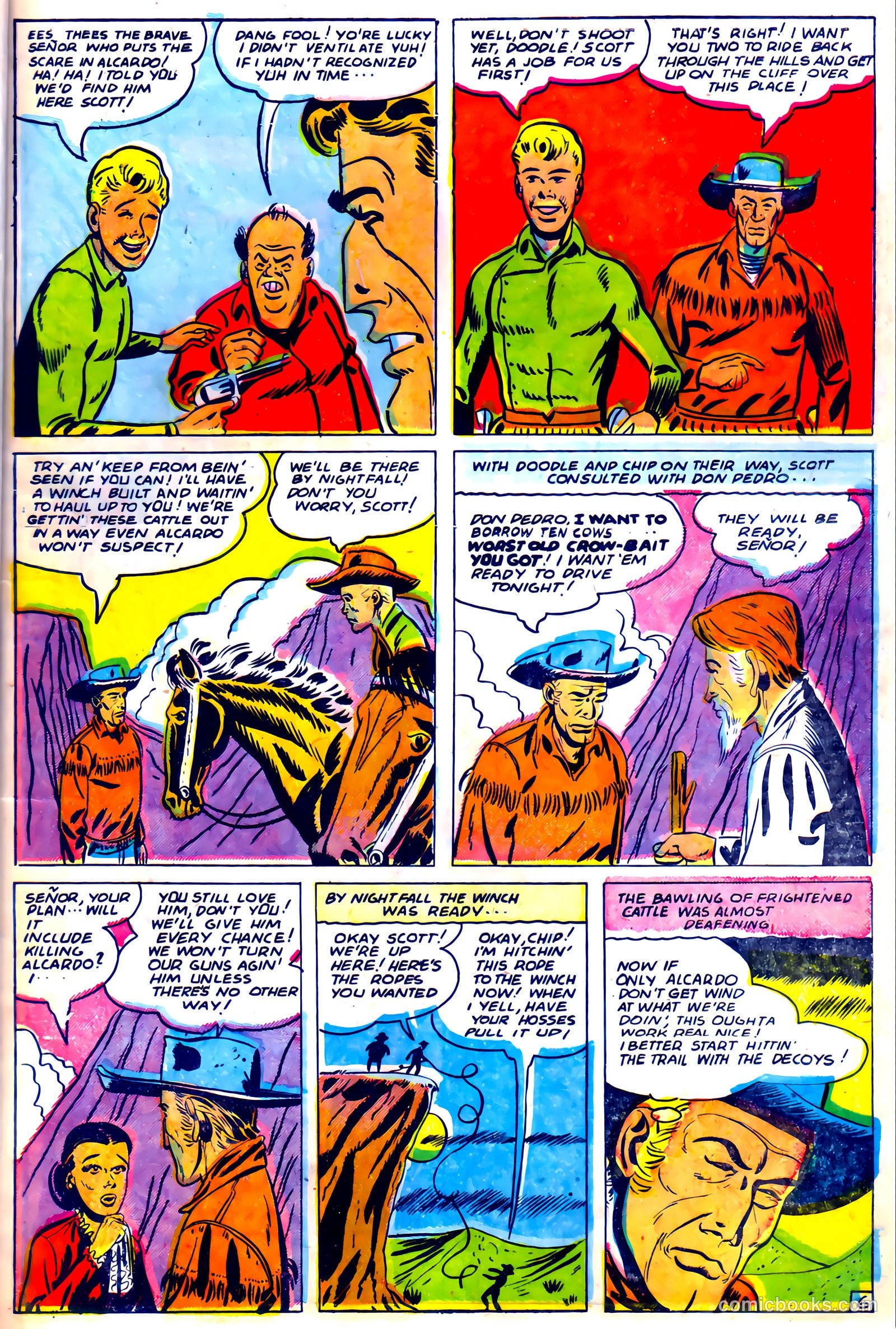 Range Busters #8 (1955) — page 7 of 37