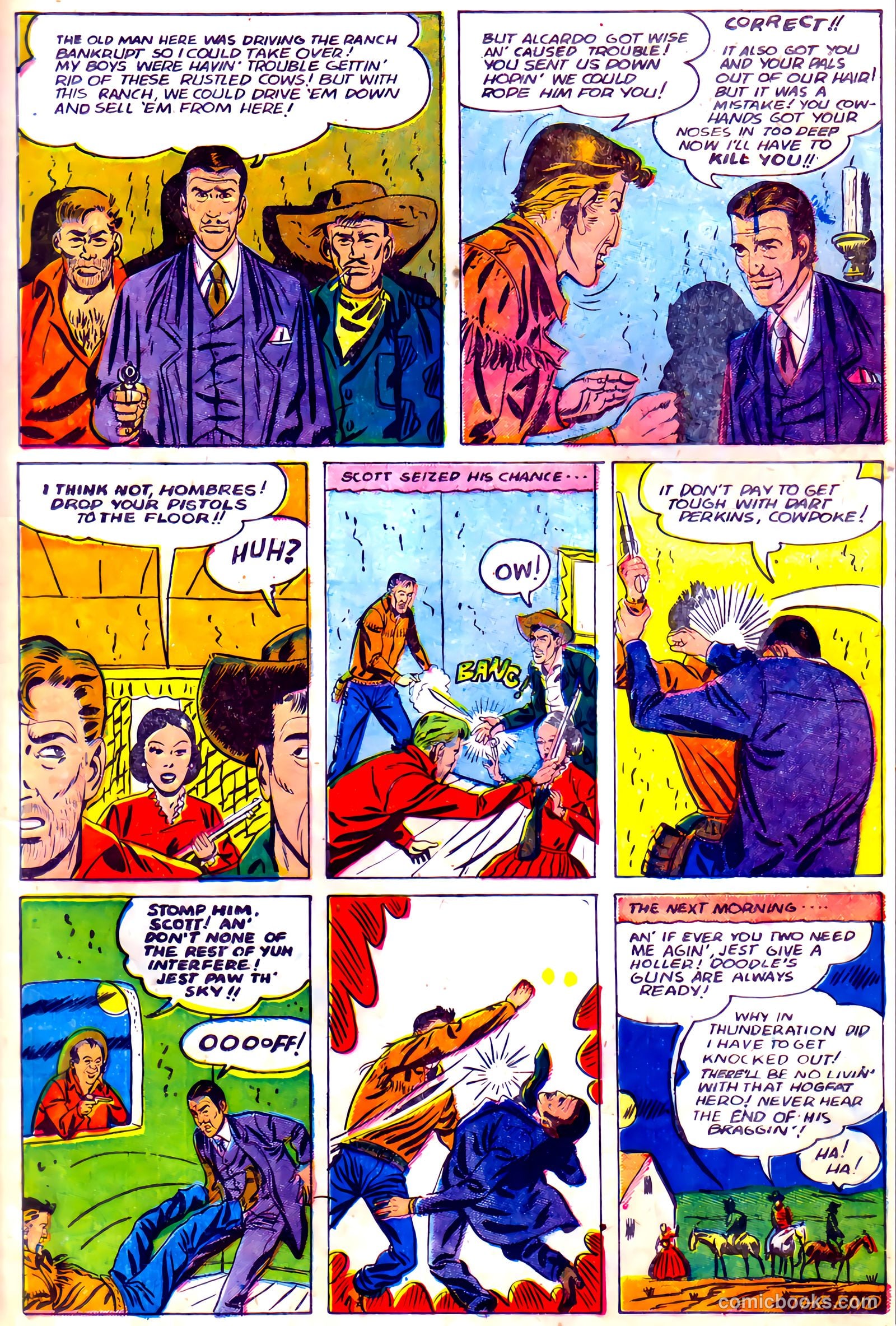 Range Busters #8 (1955) — page 11 of 37