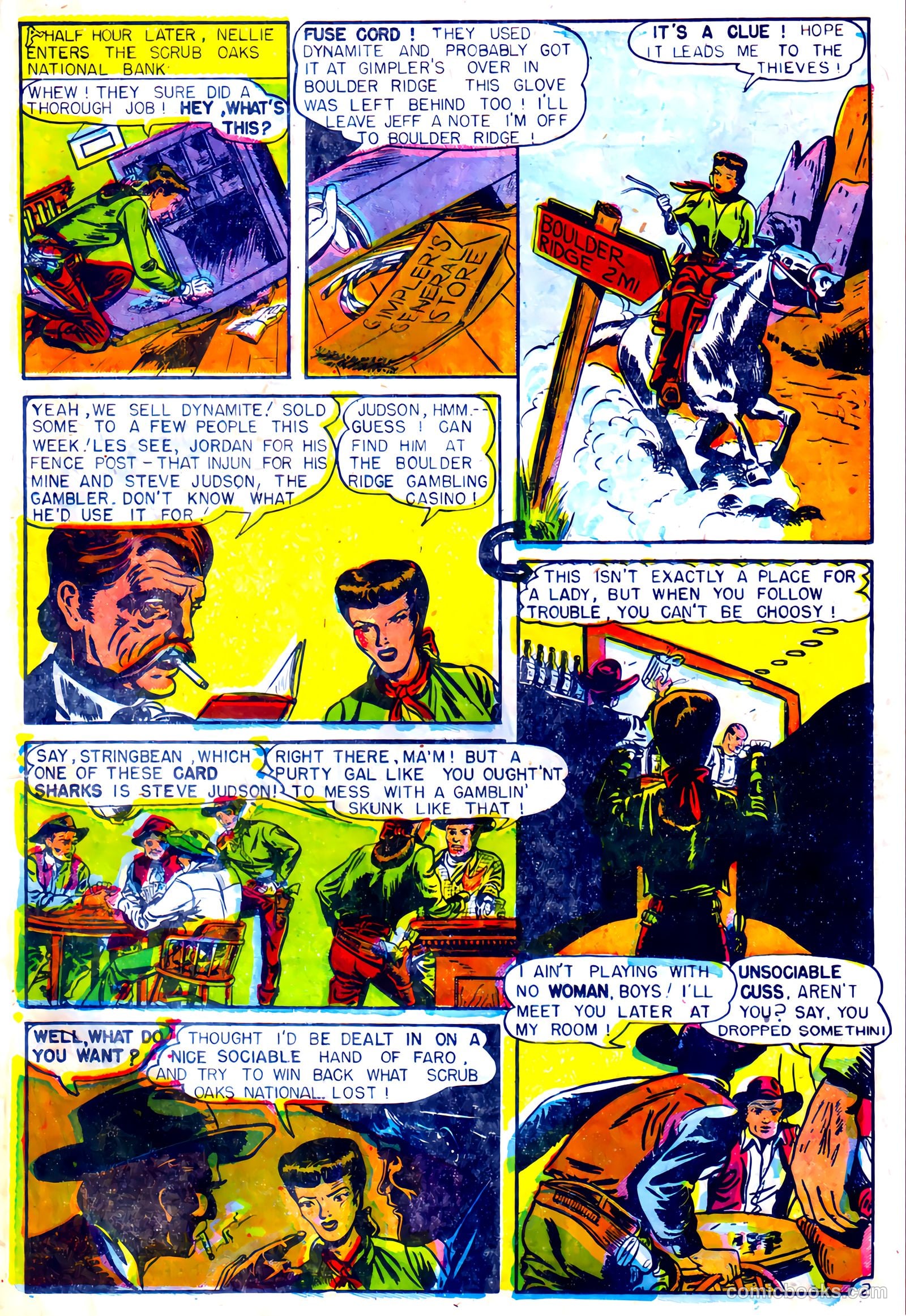 Range Busters #8 (1955) — page 17 of 37