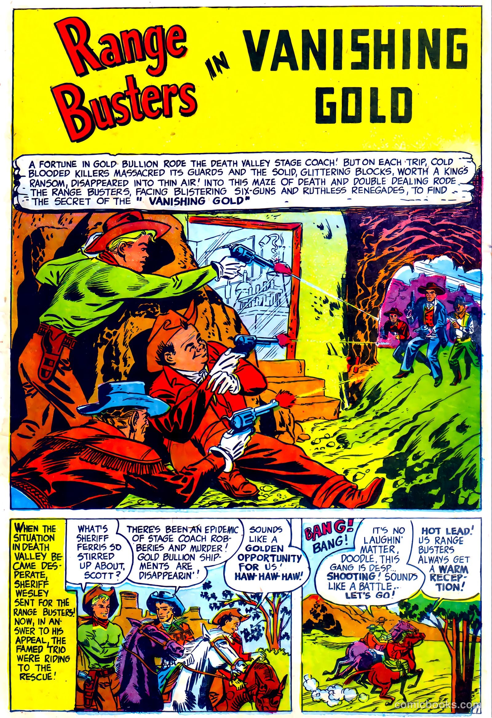 Range Busters #8 (1955) — page 19 of 37