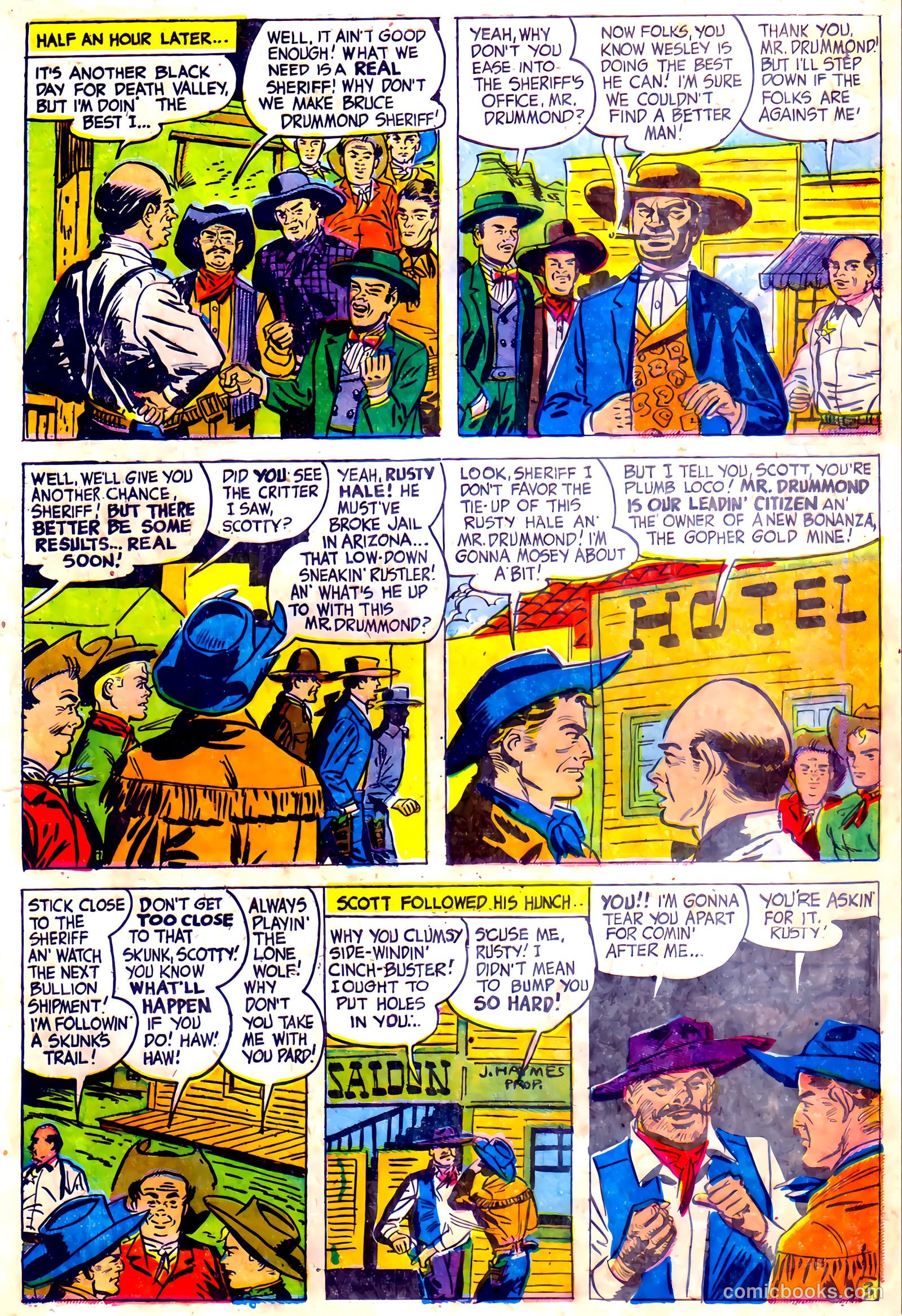 Range Busters #8 (1955) — page 21 of 37
