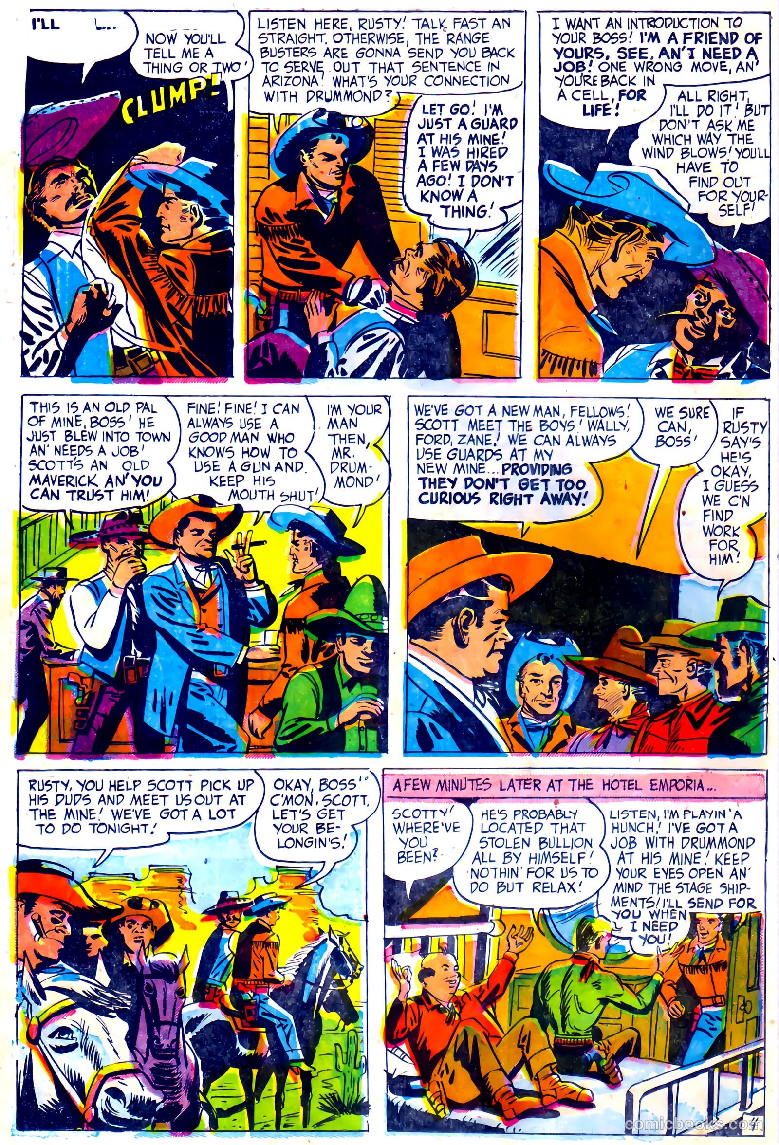 Range Busters #8 (1955) — page 22 of 37