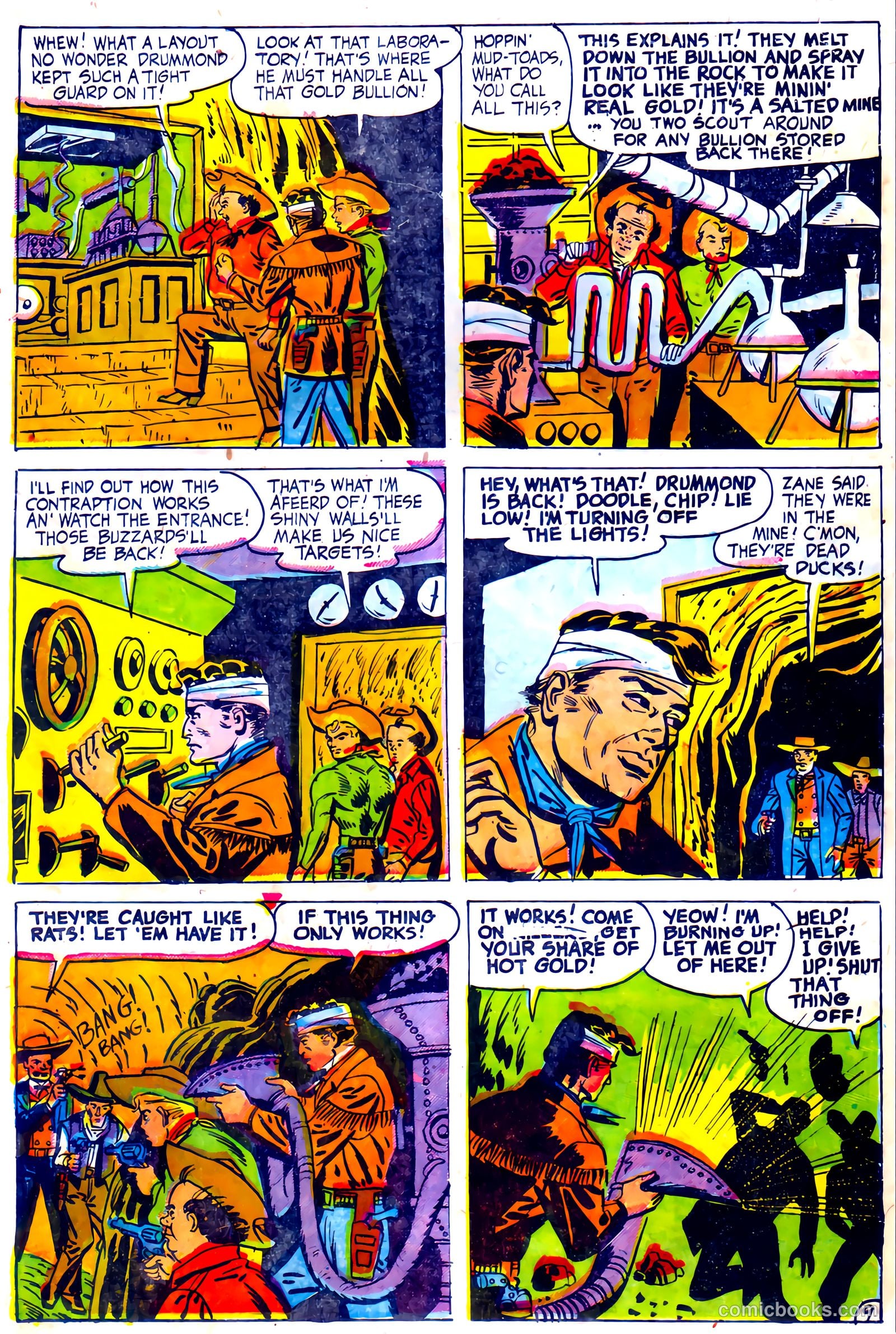 Range Busters #8 (1955) — page 27 of 37