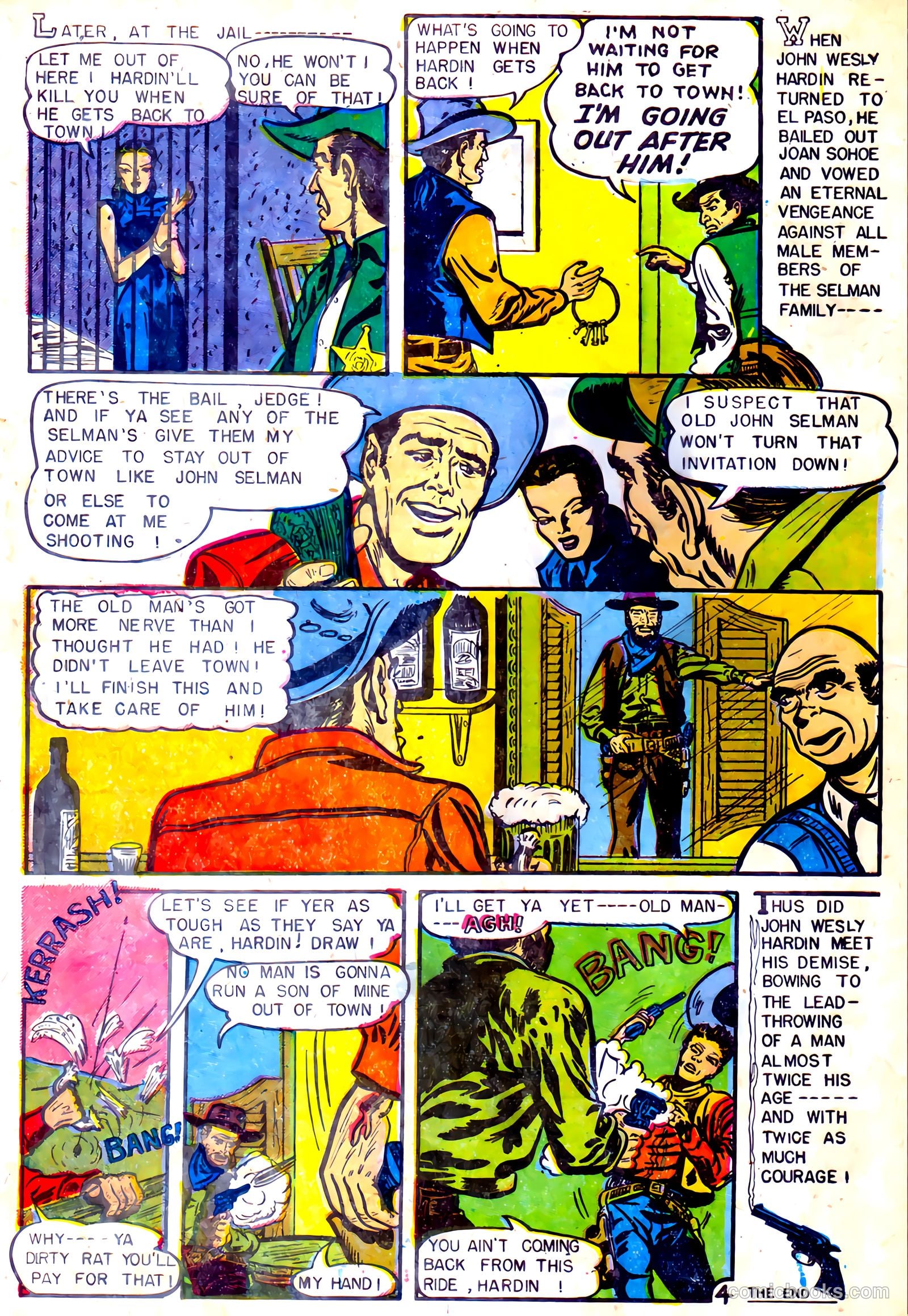 Range Busters #8 (1955) — page 32 of 37
