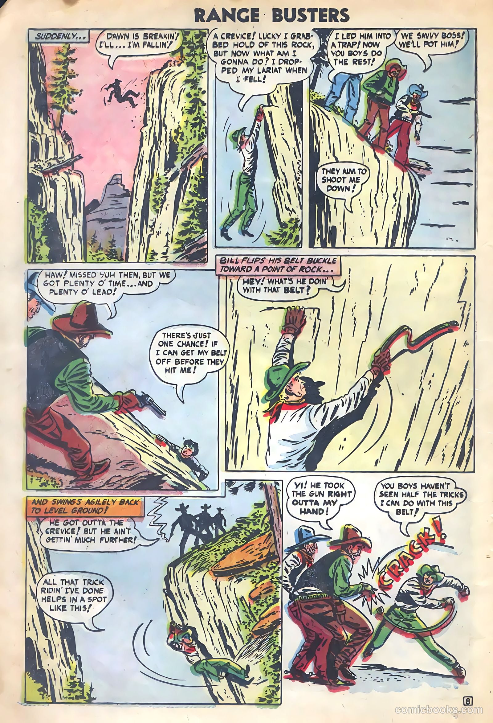 Range Busters #9 (1955) — page 10 of 36