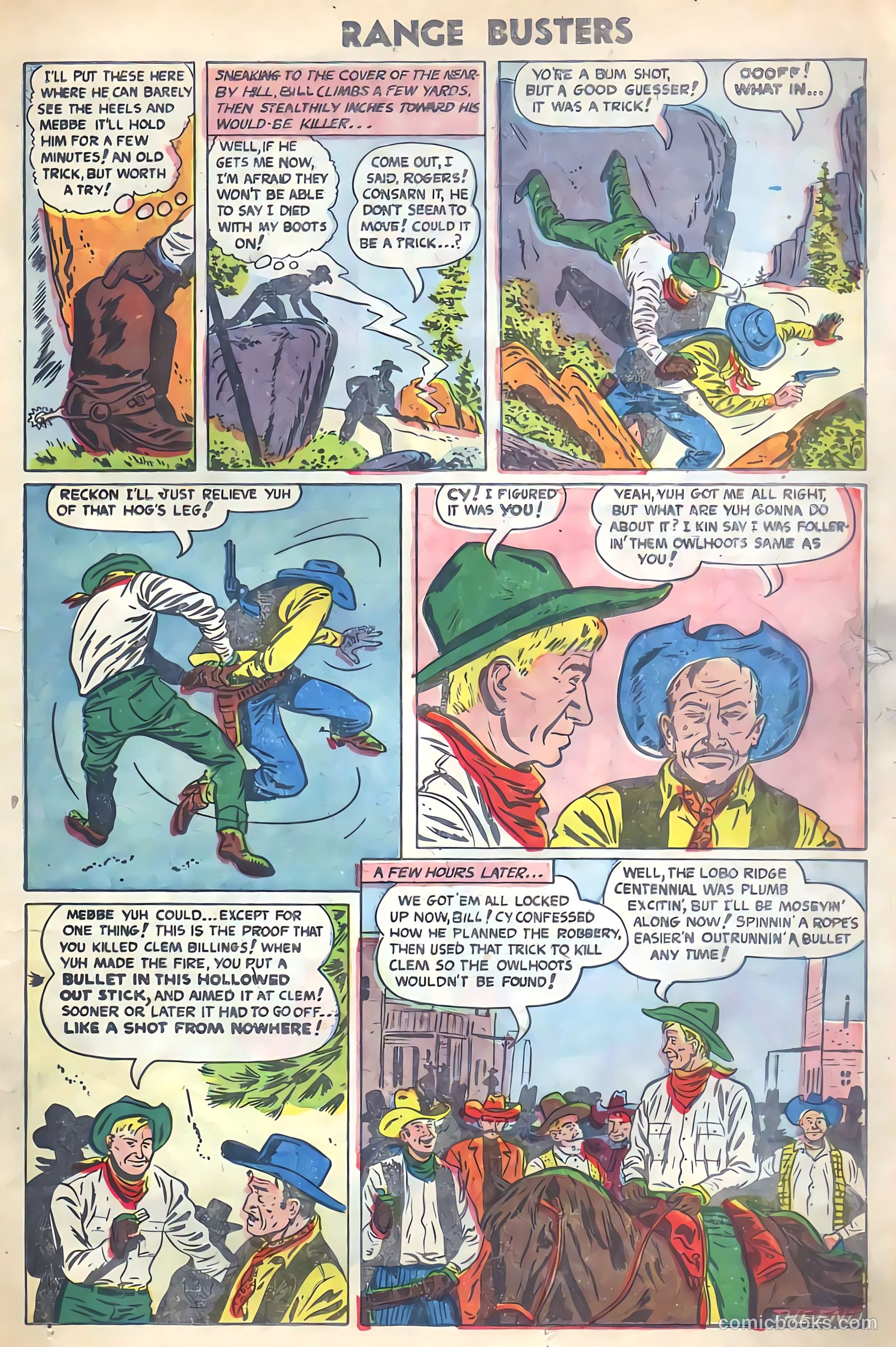 Range Busters #9 (1955) — page 13 of 36