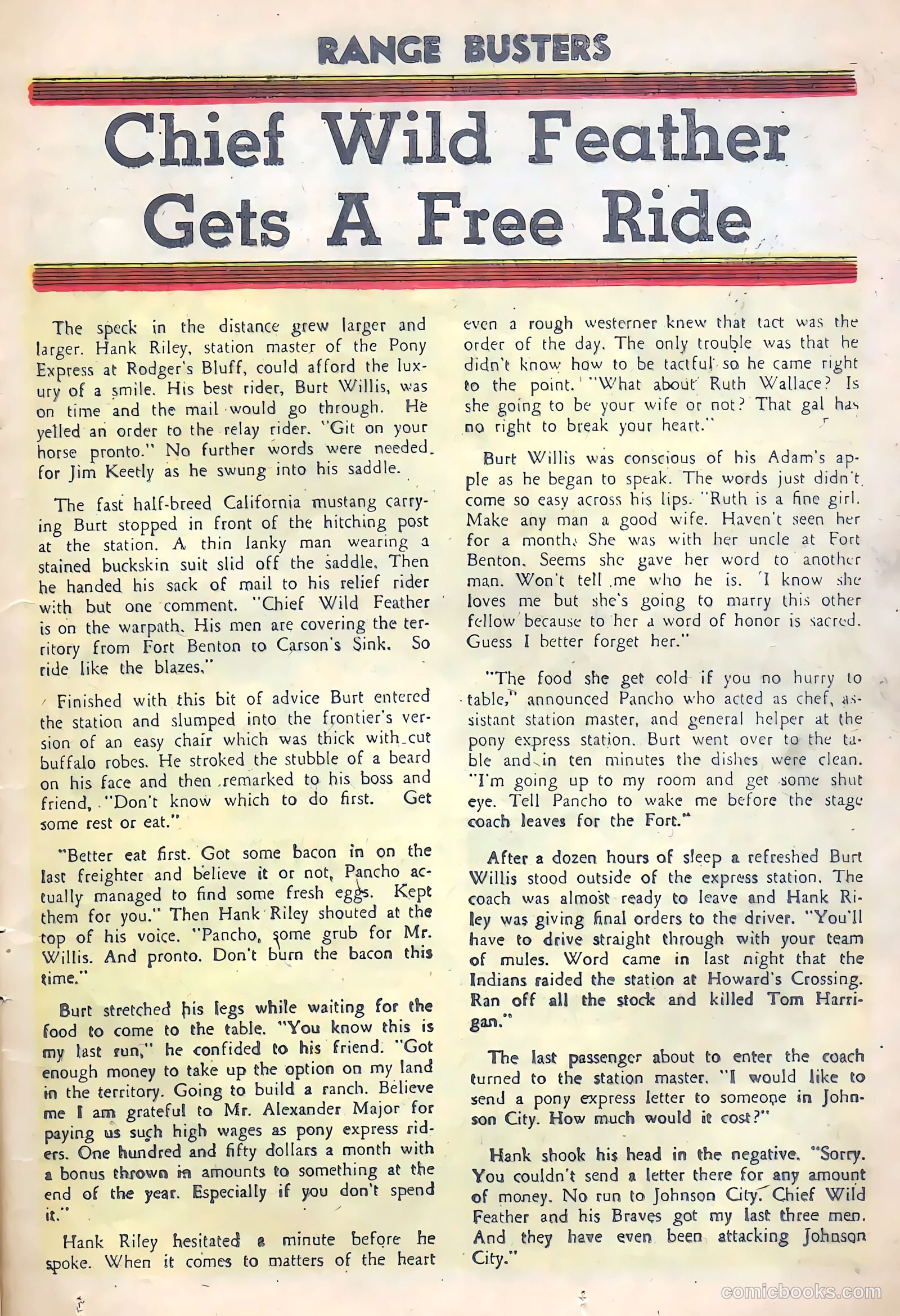 Range Busters #9 (1955) — page 15 of 36