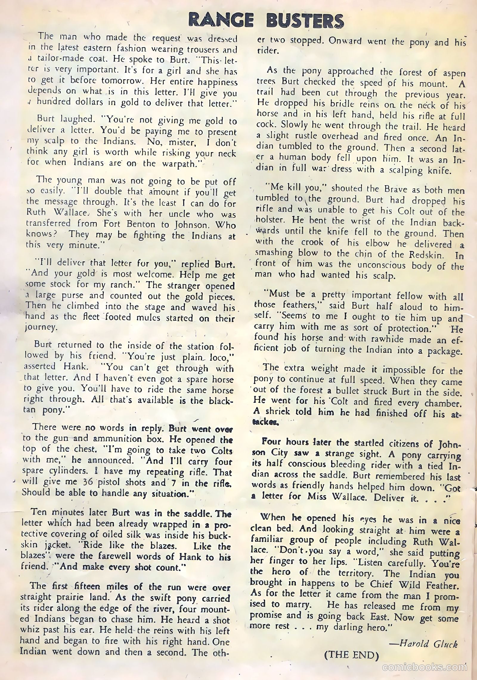Range Busters #9 (1955) — page 16 of 36