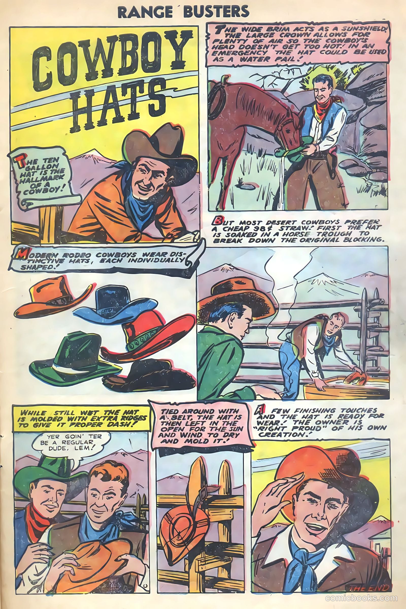 Range Busters #9 (1955) — page 17 of 36