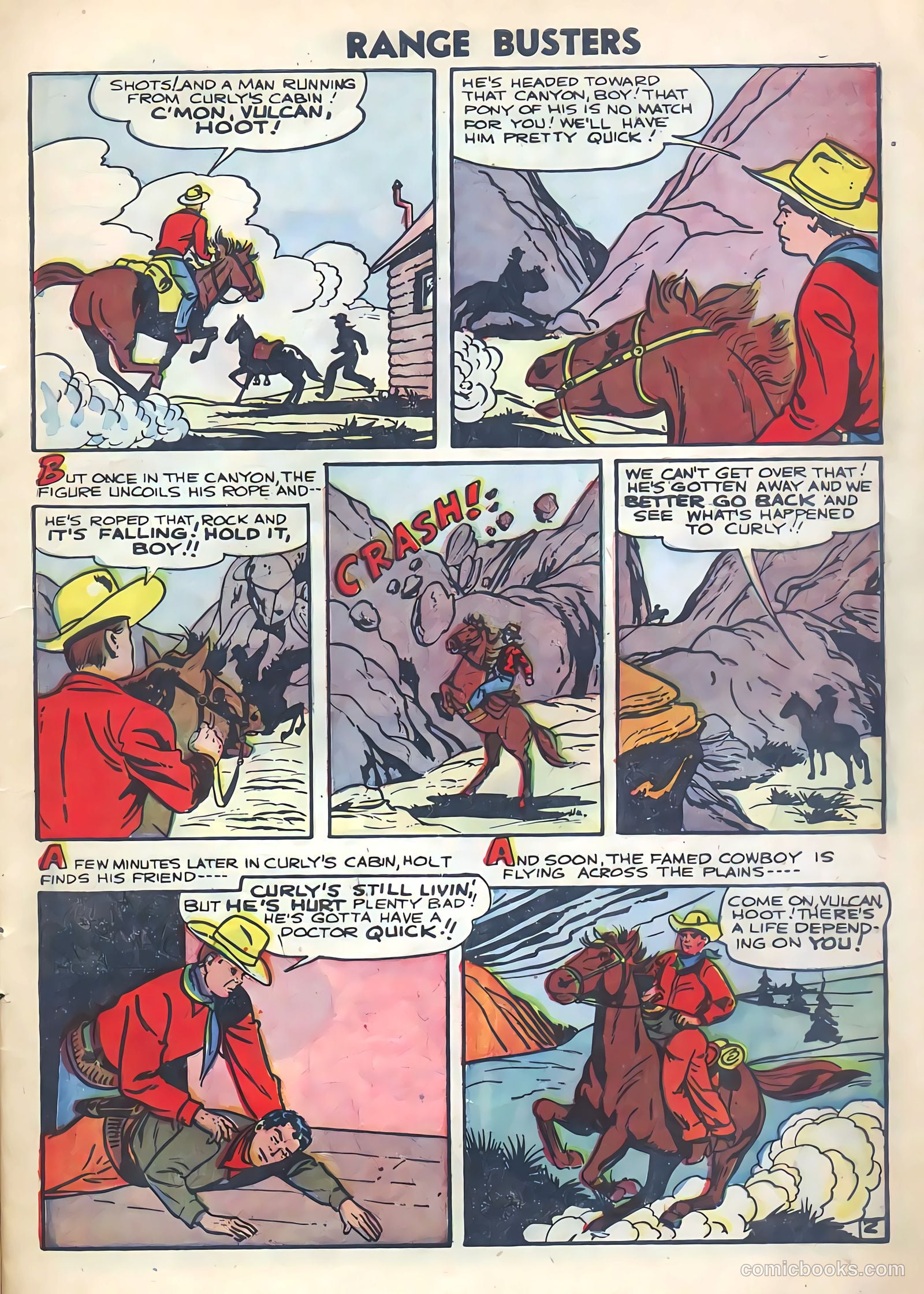 Range Busters #9 (1955) — page 19 of 36