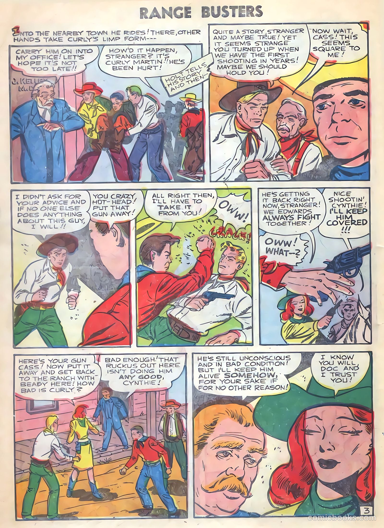 Range Busters #9 (1955) — page 20 of 36