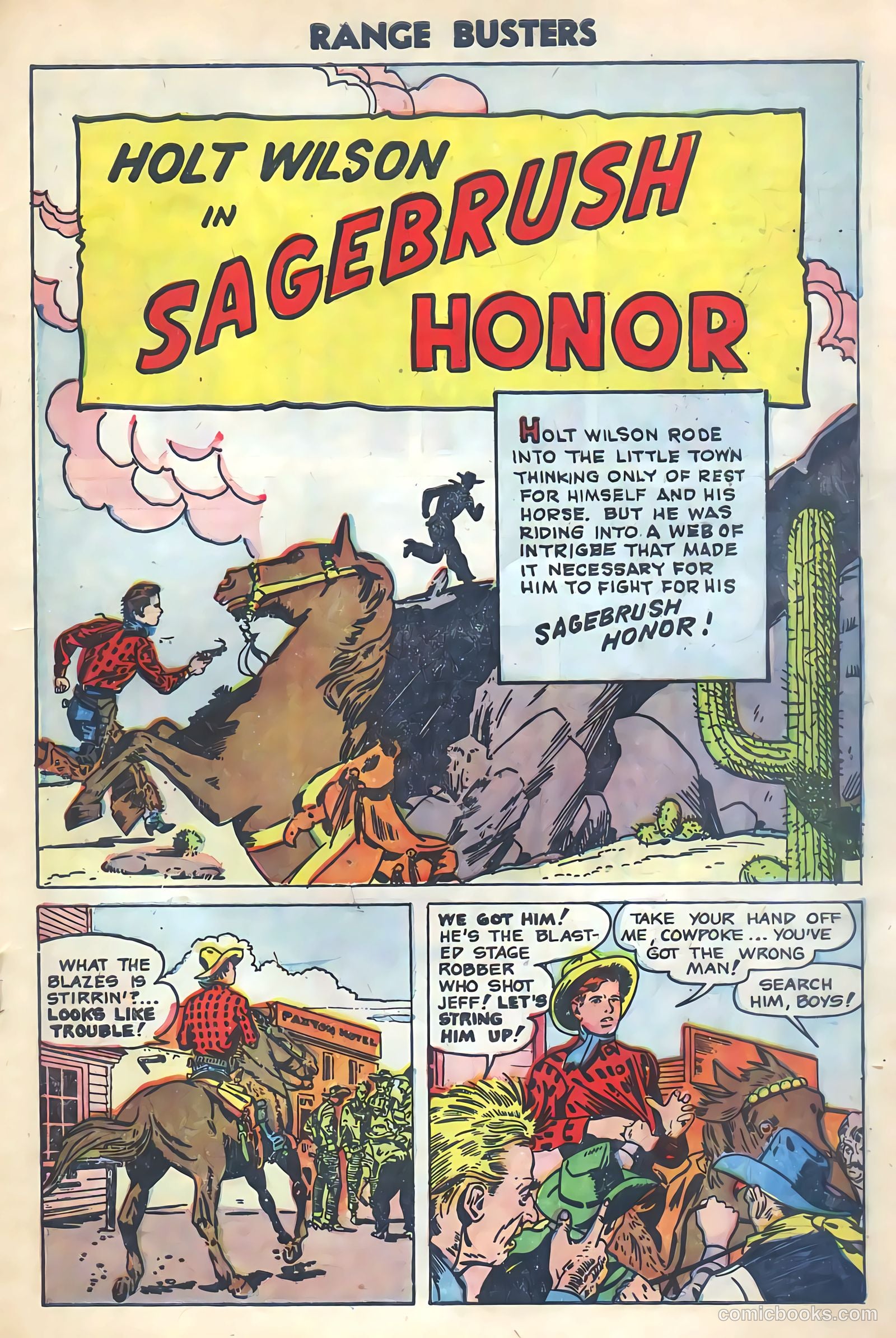 Range Busters #9 (1955) — page 25 of 36