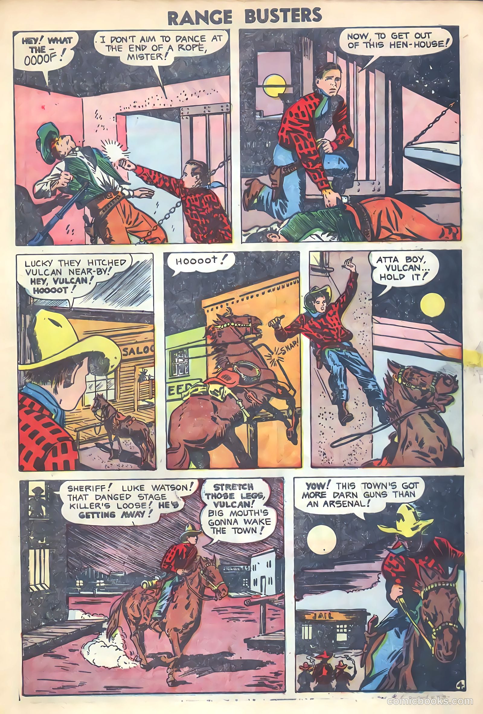 Range Busters #9 (1955) — page 27 of 36