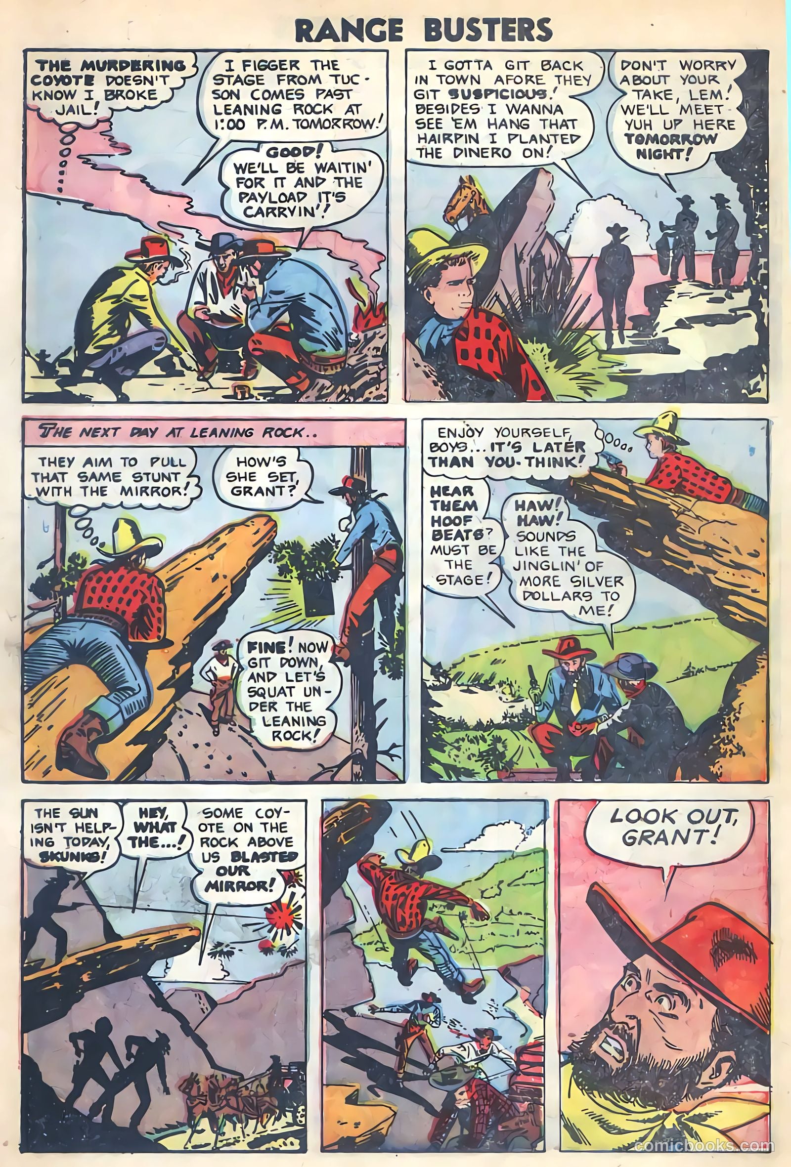 Range Busters #9 (1955) — page 30 of 36