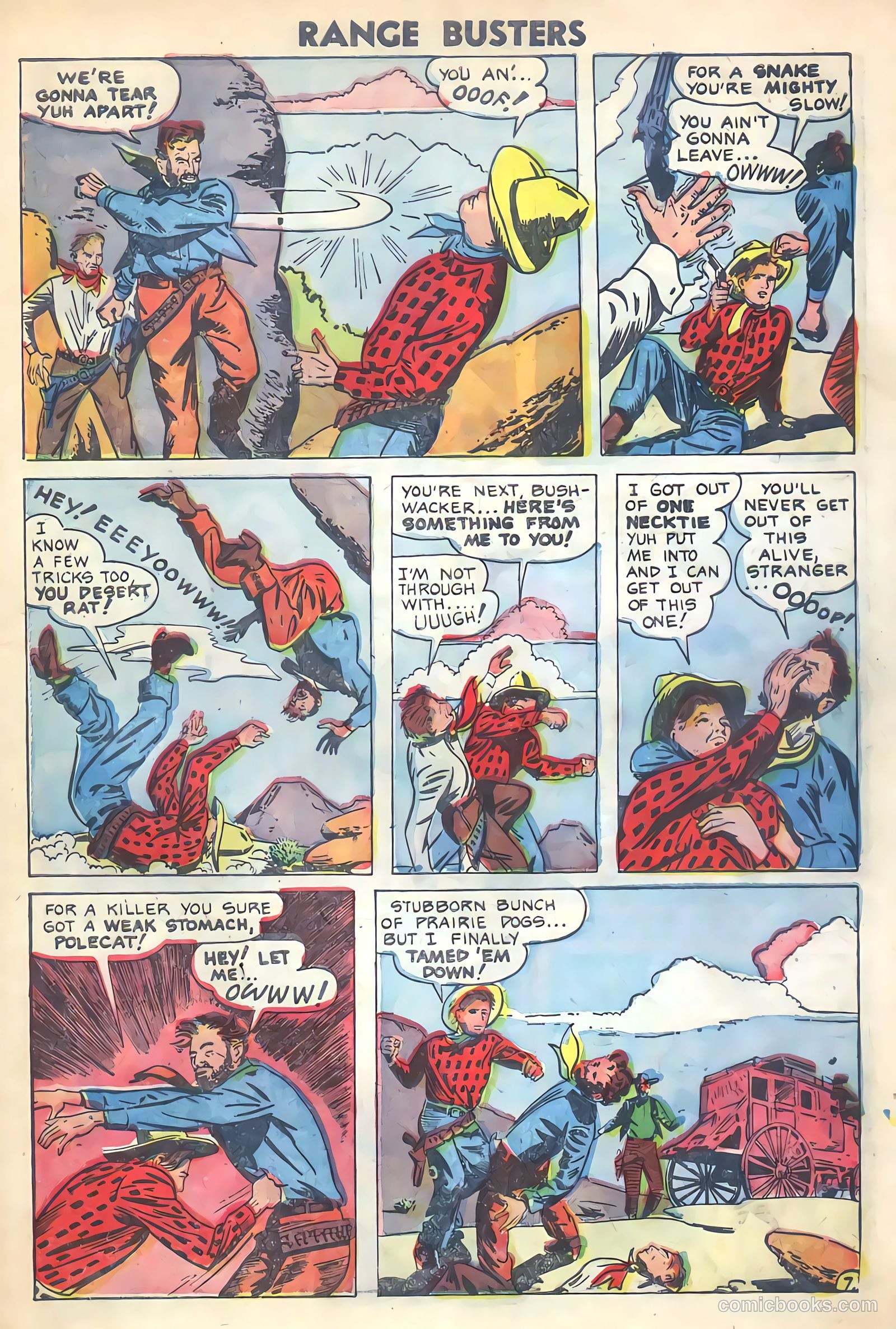 Range Busters #9 (1955) — page 31 of 36