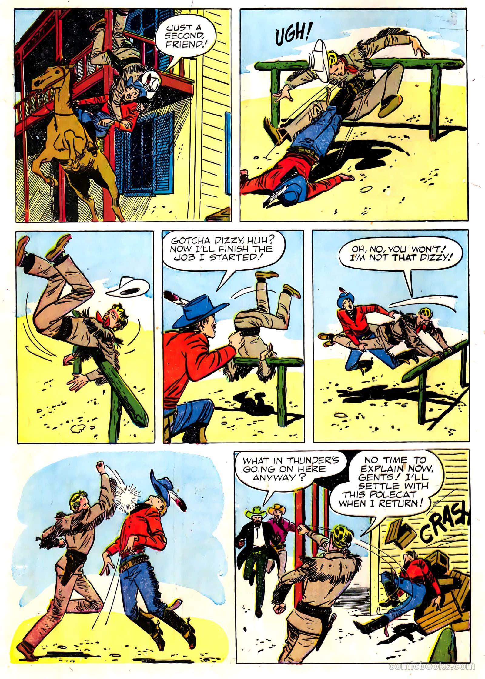 Range Rider #1 (1952) — page 8 of 36