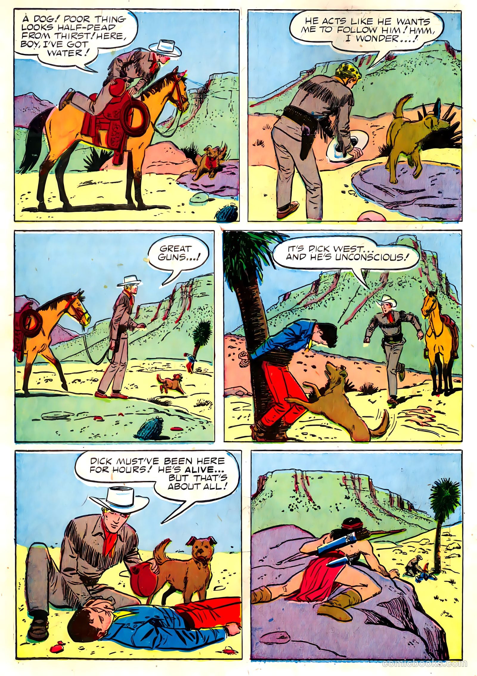 Range Rider #1 (1952) — page 10 of 36