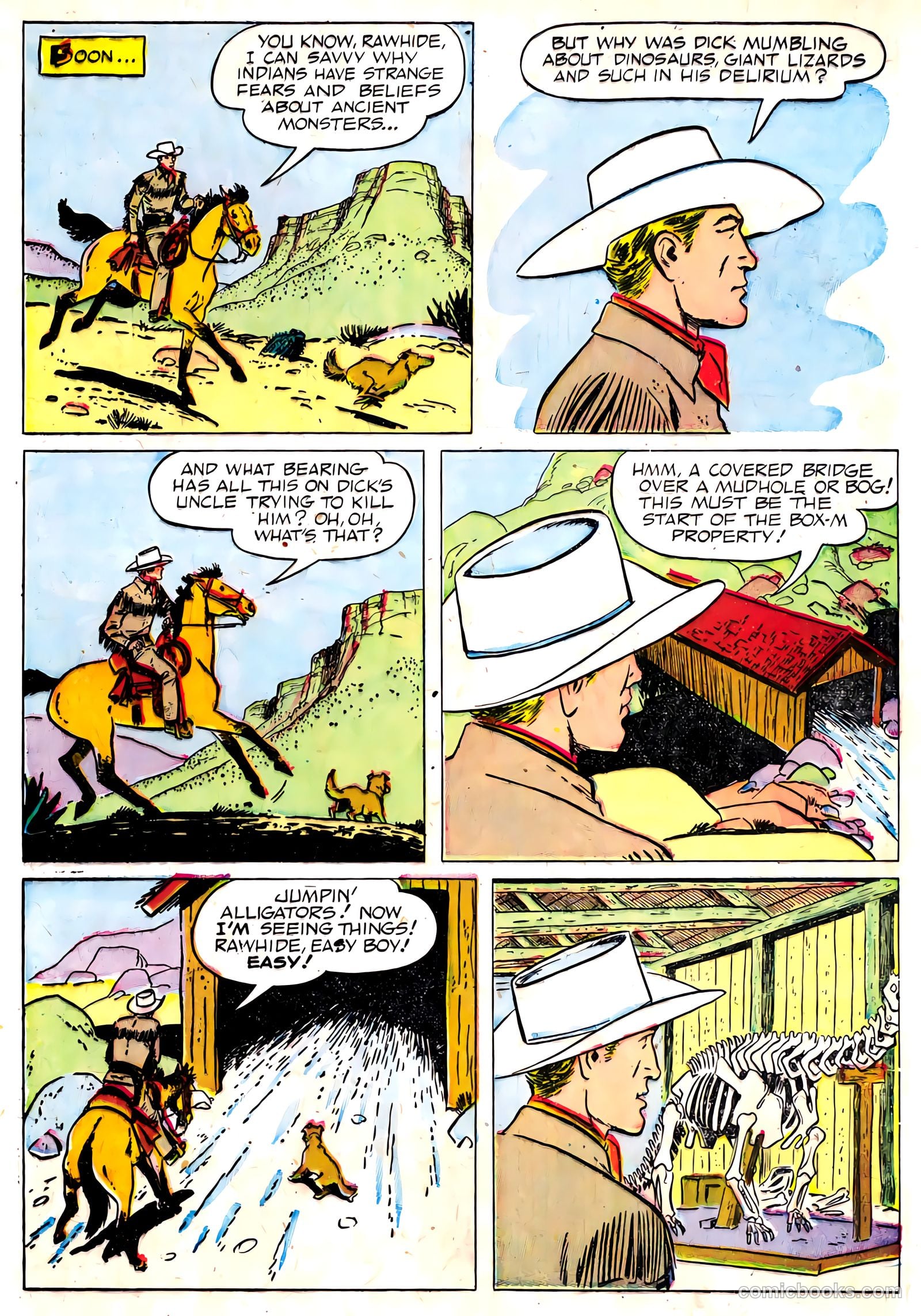 Range Rider #1 (1952) — page 13 of 36