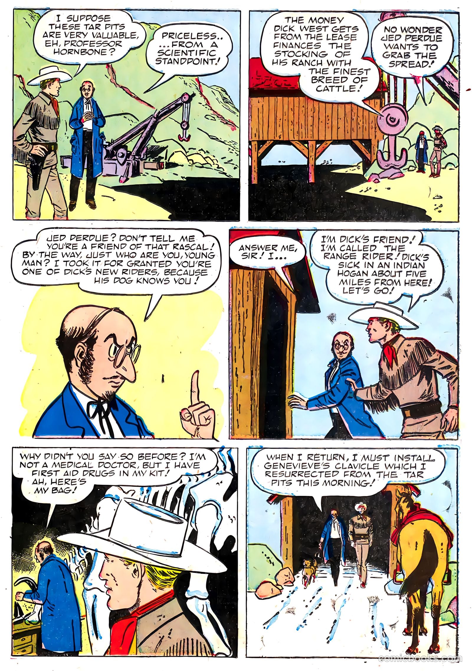 Range Rider #1 (1952) — page 15 of 36