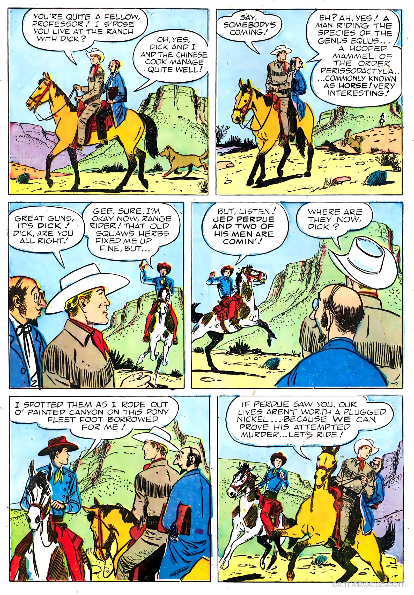Range Rider #1 (1952) — page 16 of 36