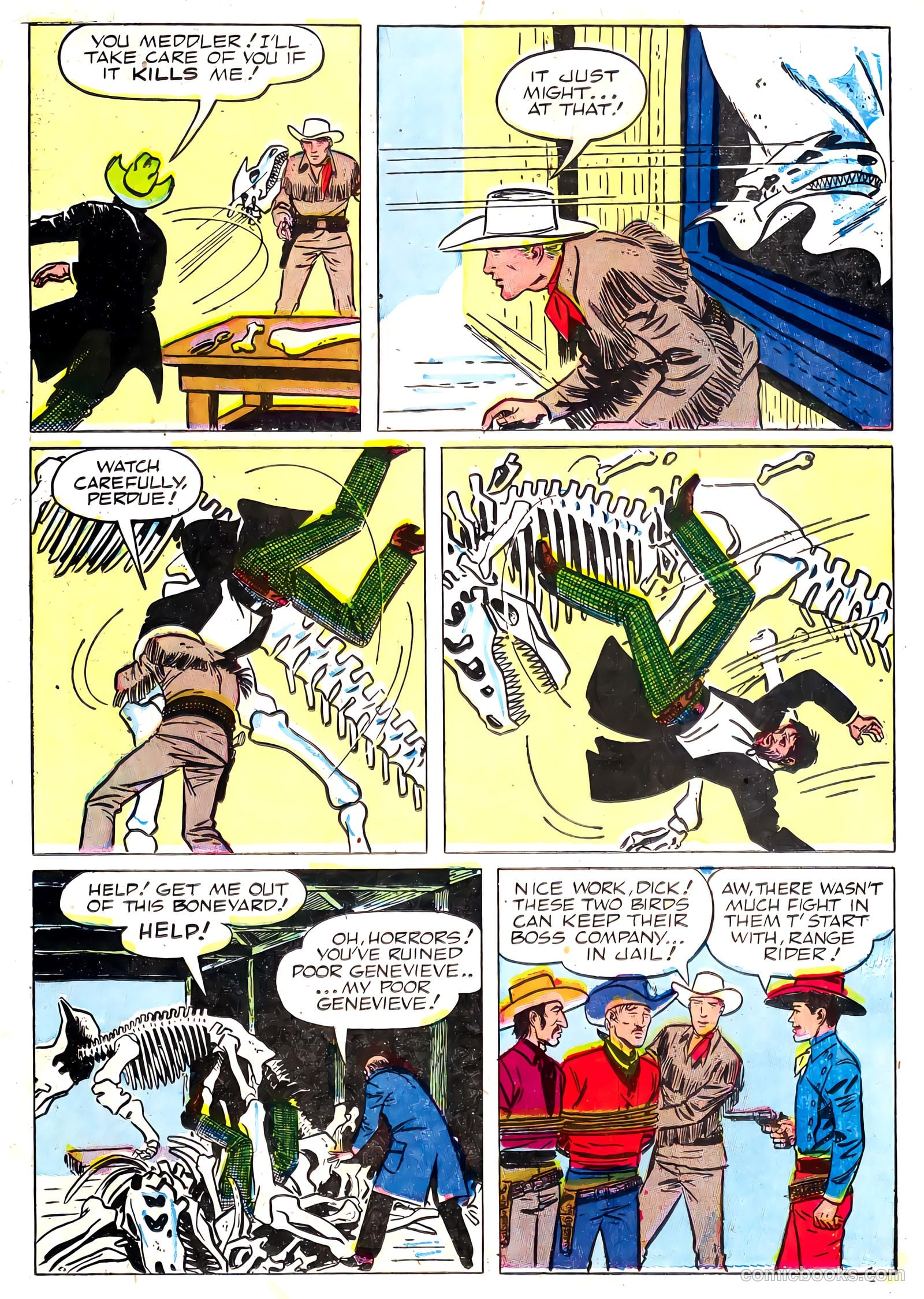 Range Rider #1 (1952) — page 19 of 36