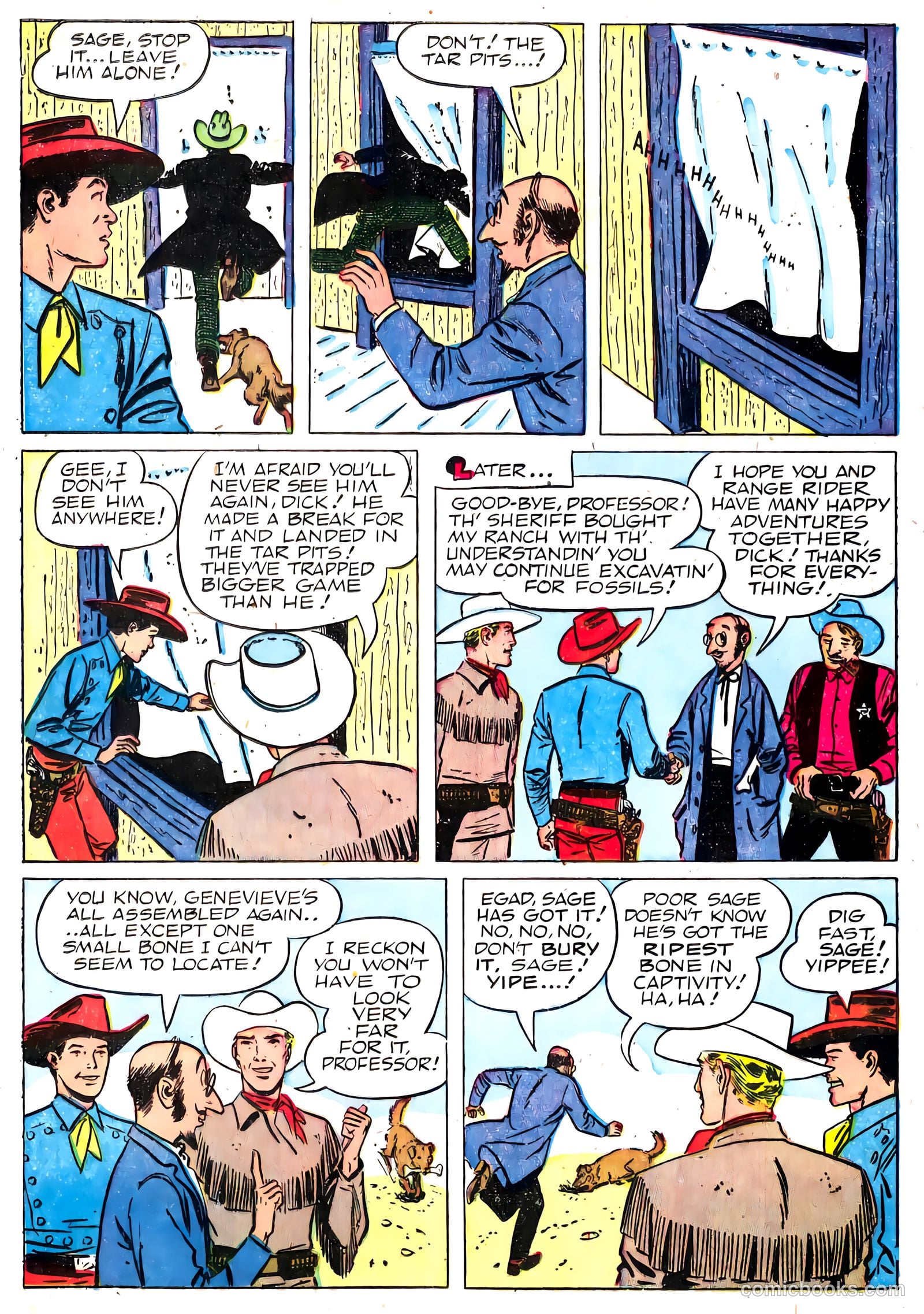 Range Rider #1 (1952) — page 20 of 36