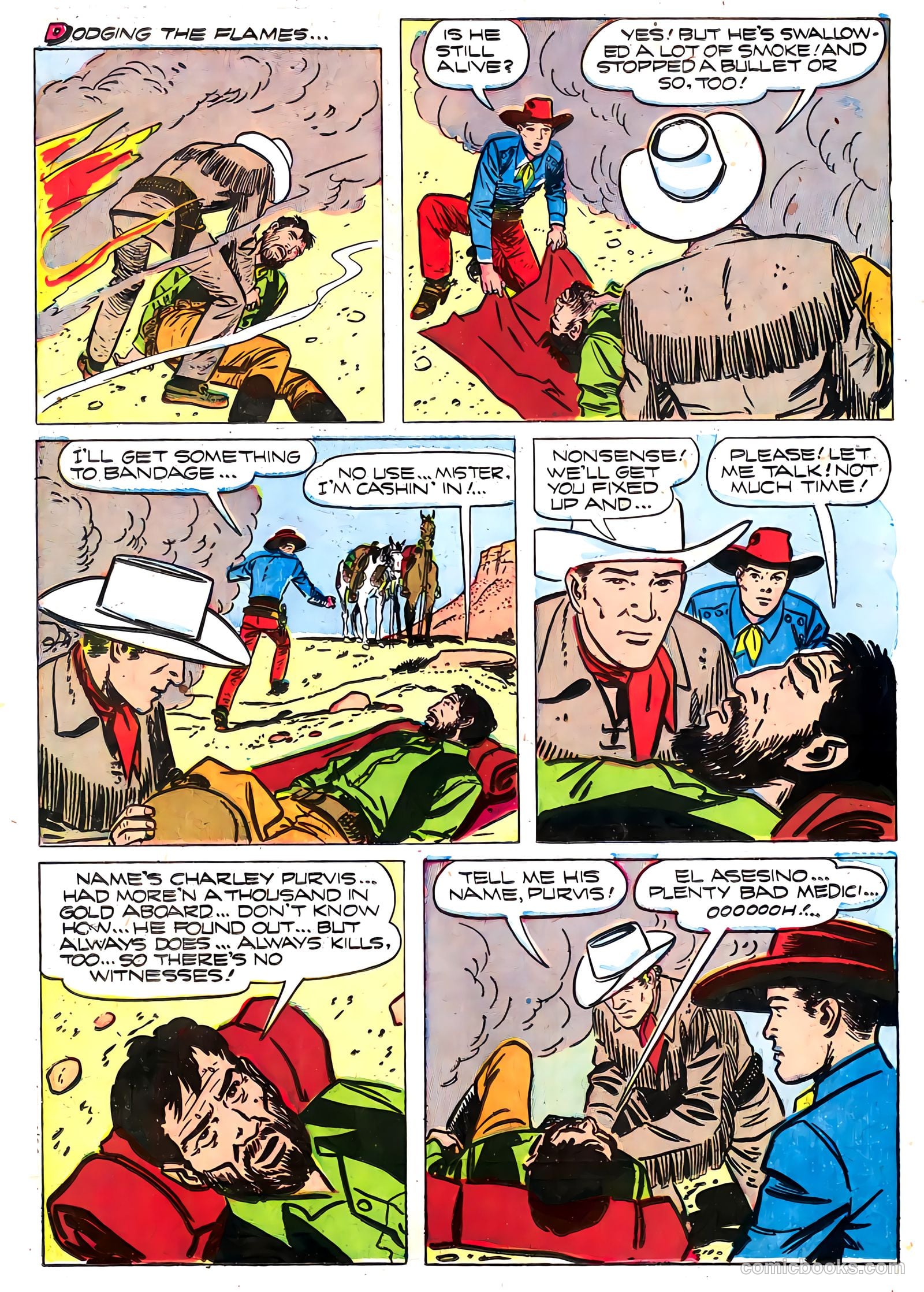 Range Rider #1 (1952) — page 22 of 36