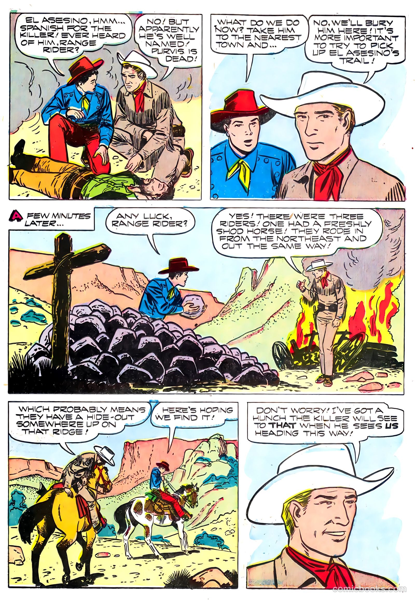 Range Rider #1 (1952) — page 23 of 36