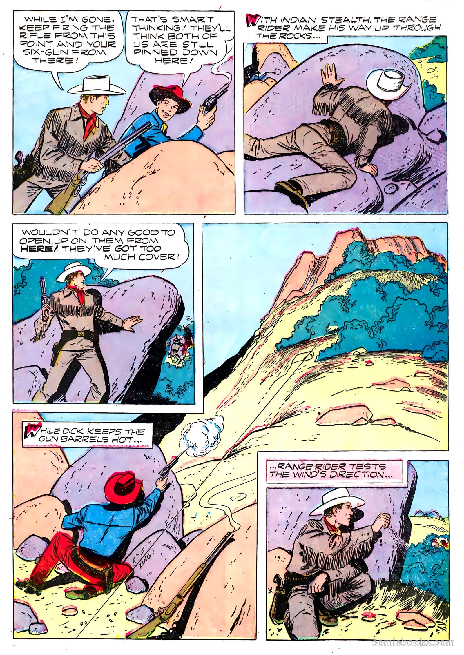 Range Rider #1 (1952) — page 25 of 36