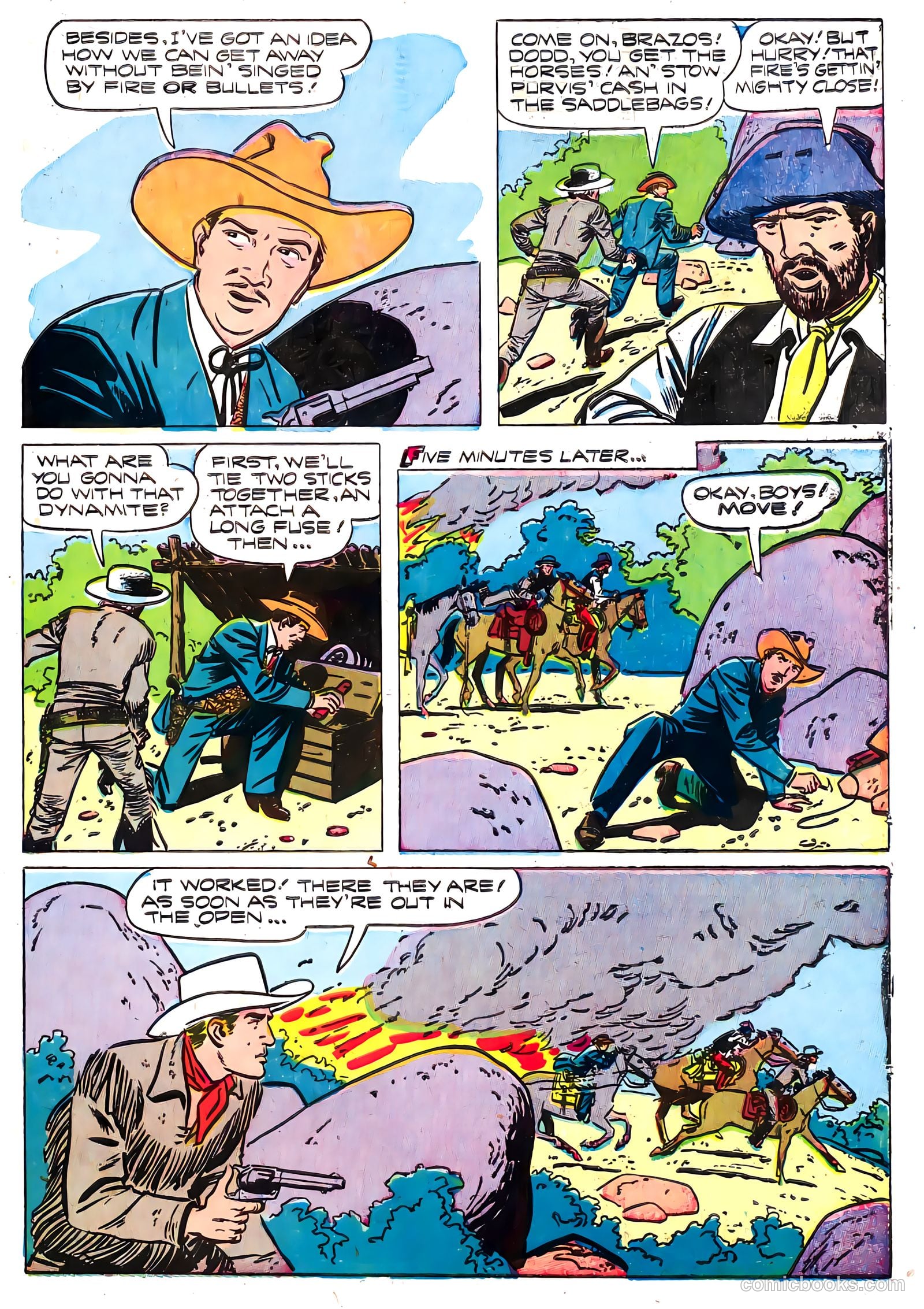 Range Rider #1 (1952) — page 27 of 36