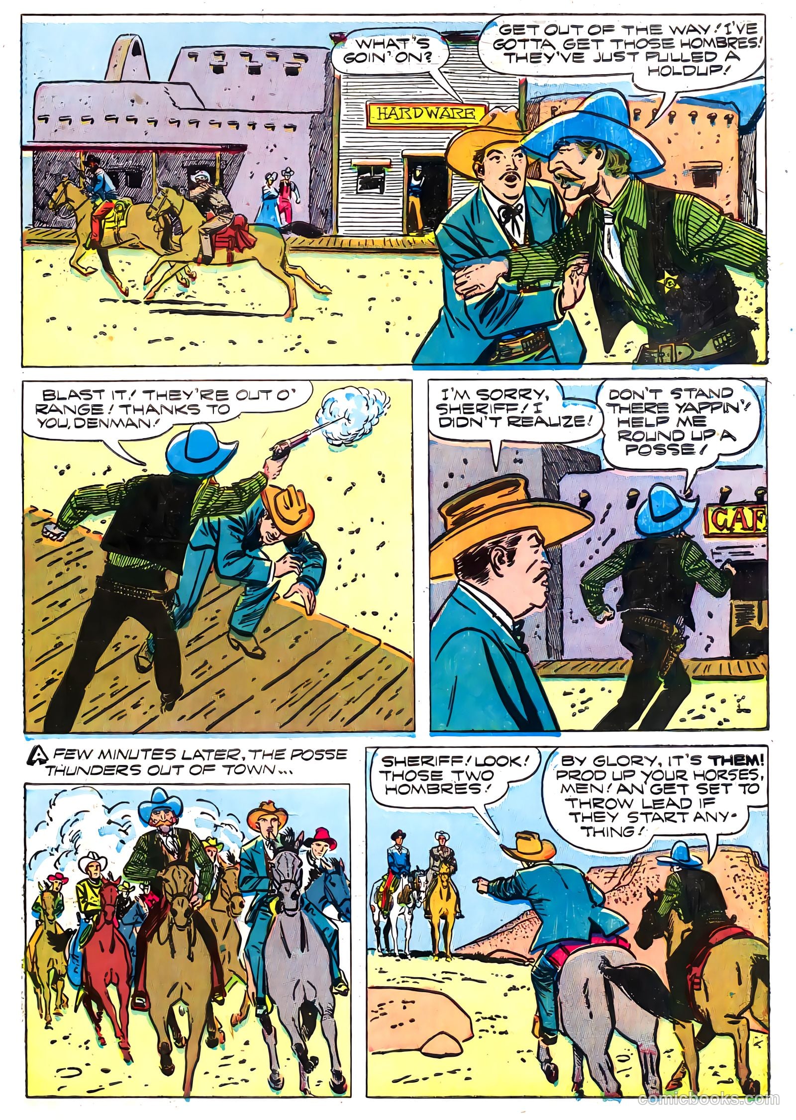 Range Rider #1 (1952) — page 31 of 36