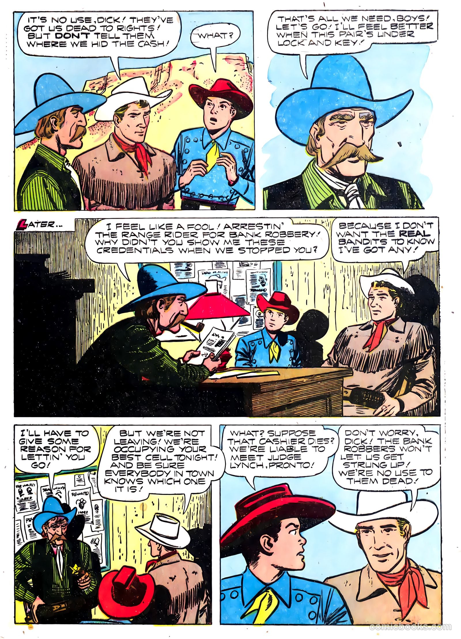Range Rider #1 (1952) — page 33 of 36