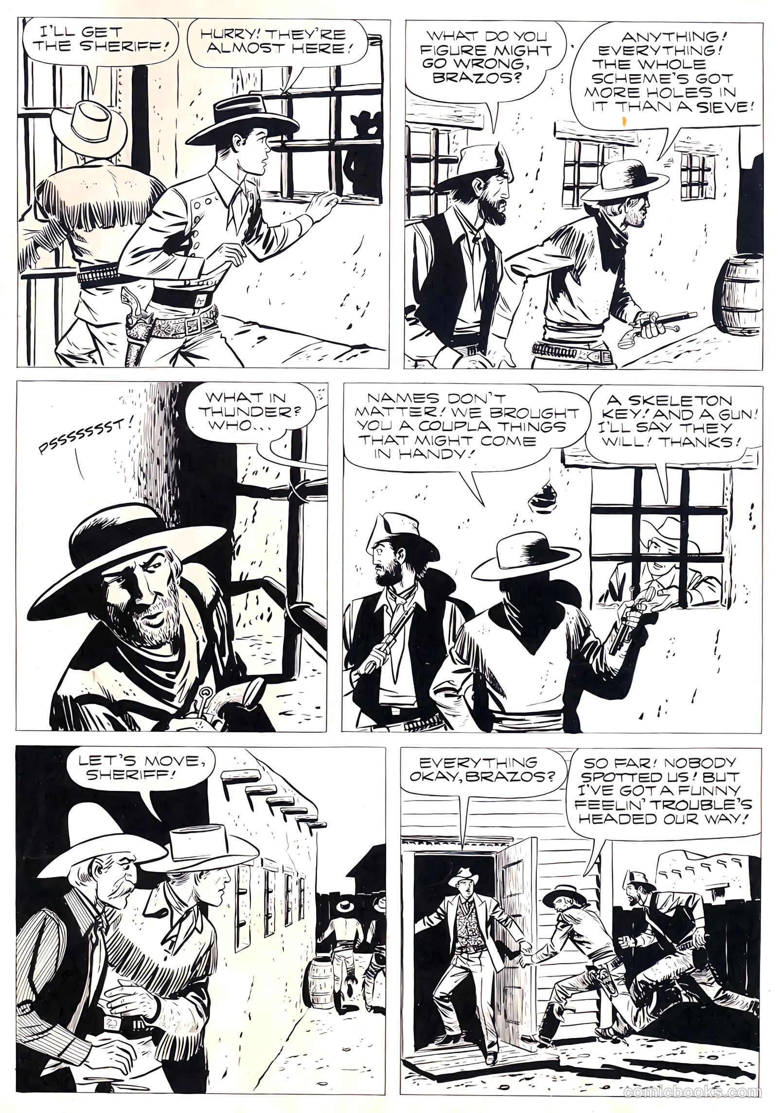 Range Rider #1 (1952) — page 35 of 36