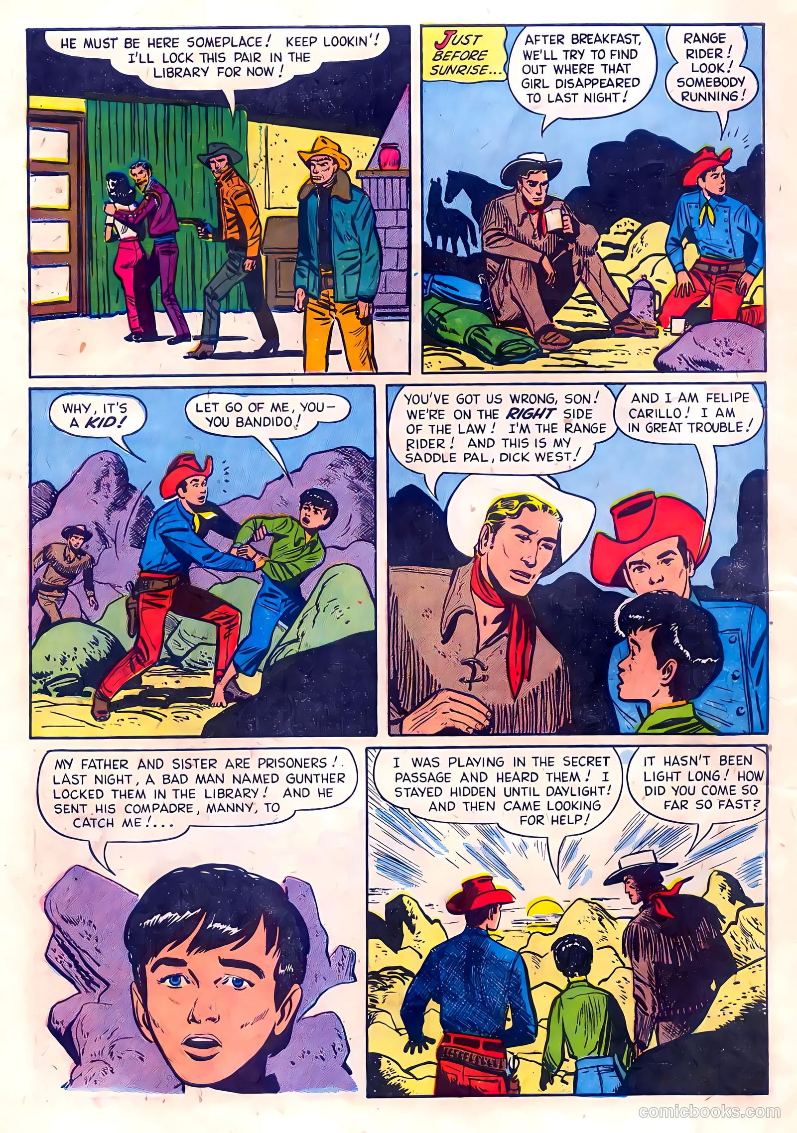 Range Rider #10 (1955) — page 6 of 36