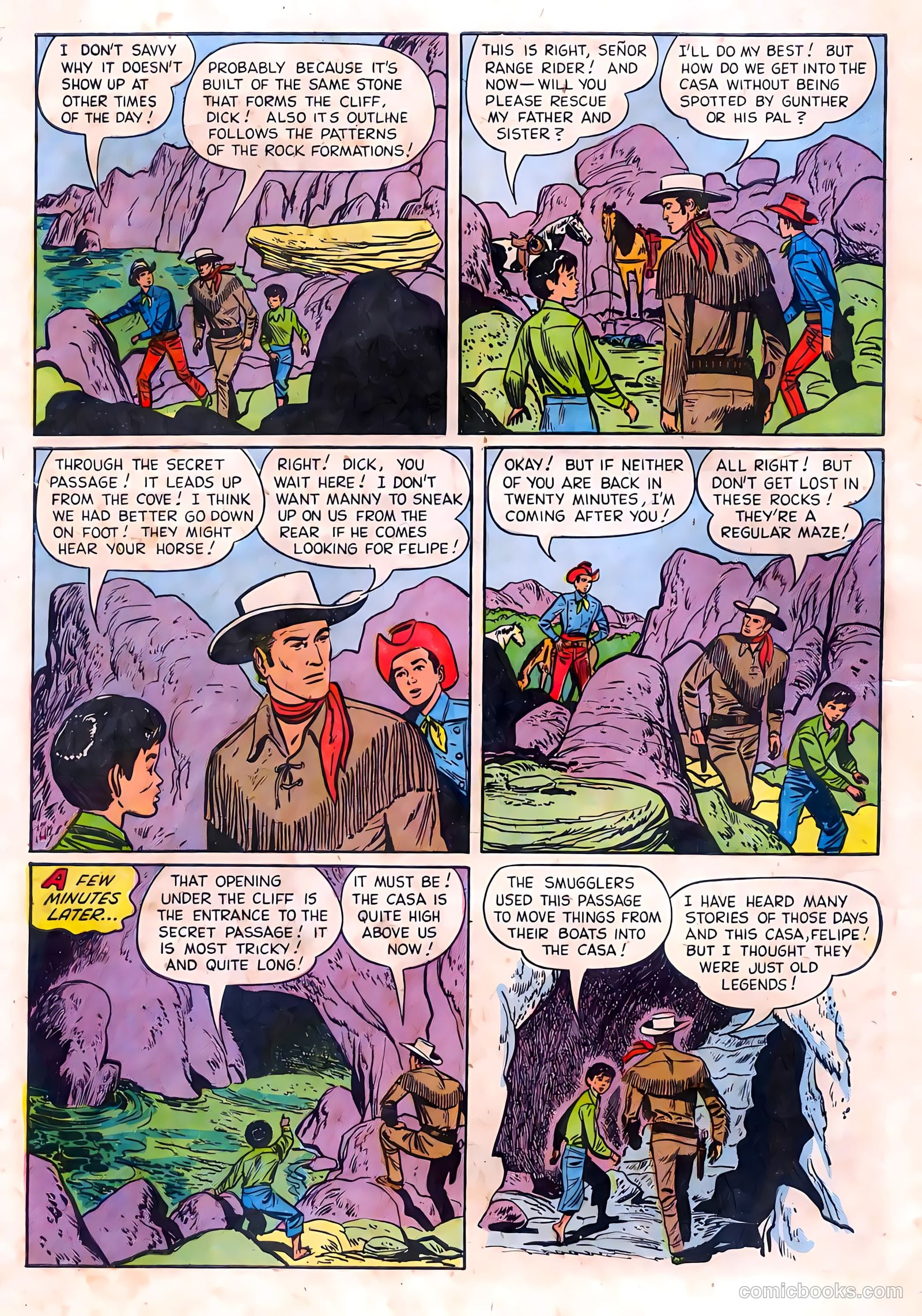 Range Rider #10 (1955) — page 8 of 36