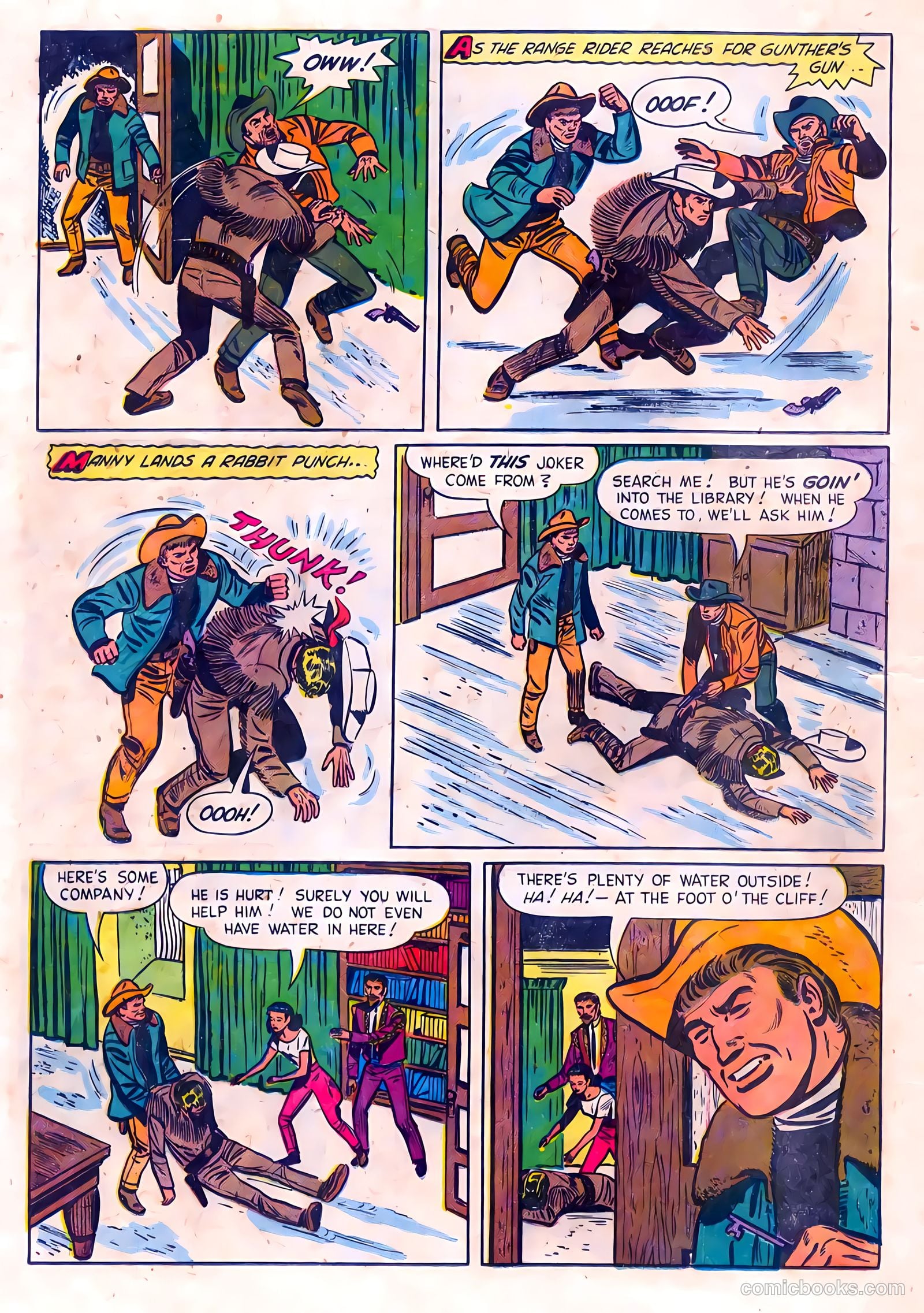 Range Rider #10 (1955) — page 12 of 36