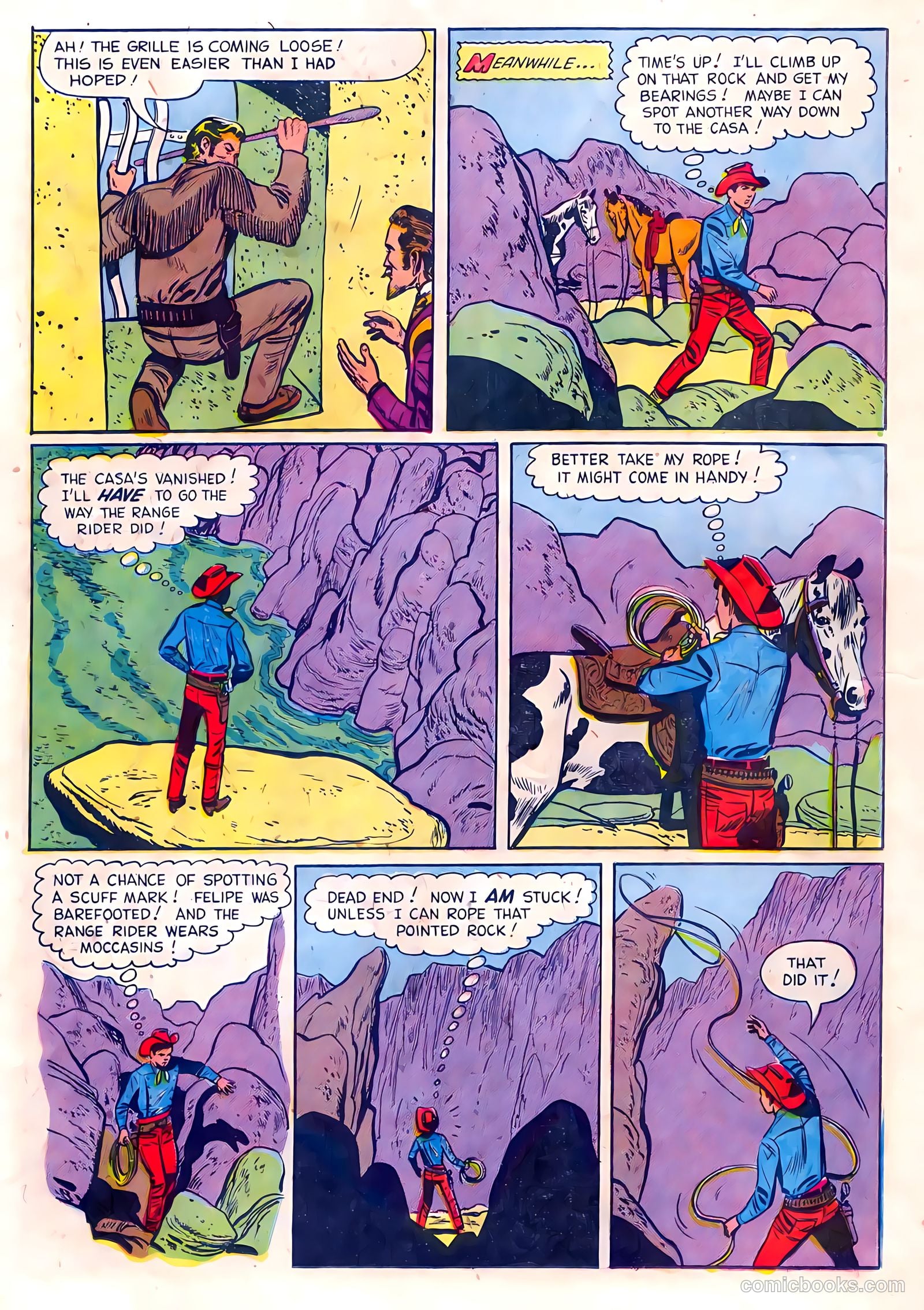 Range Rider #10 (1955) — page 14 of 36