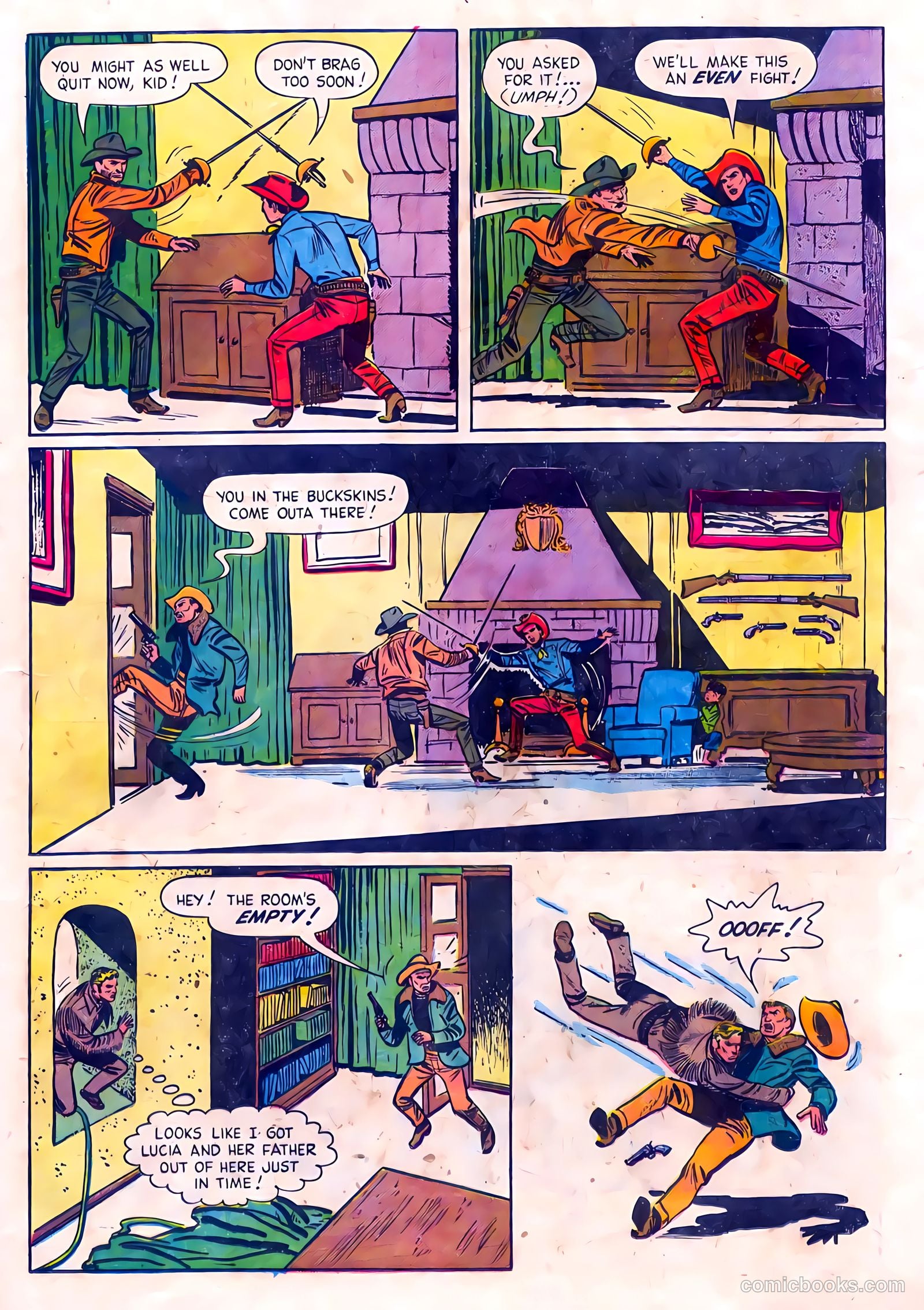 Range Rider #10 (1955) — page 17 of 36