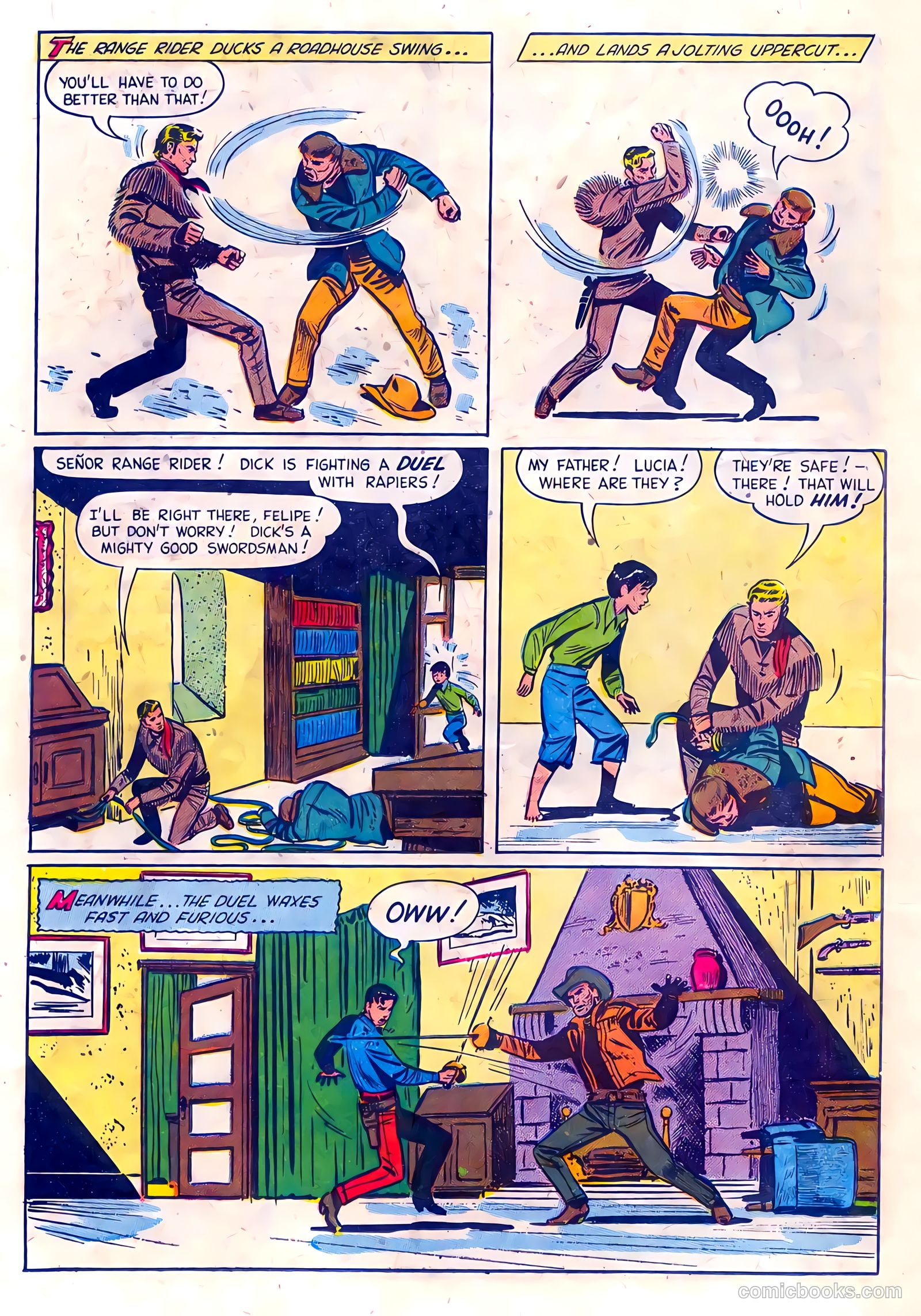 Range Rider #10 (1955) — page 18 of 36