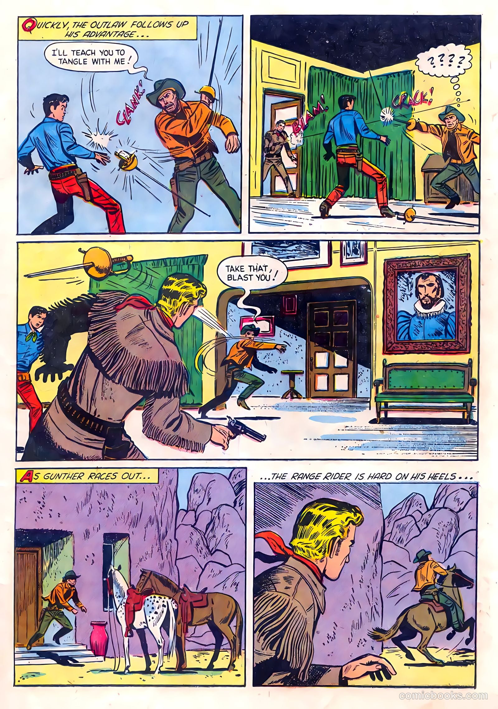 Range Rider #10 (1955) — page 19 of 36