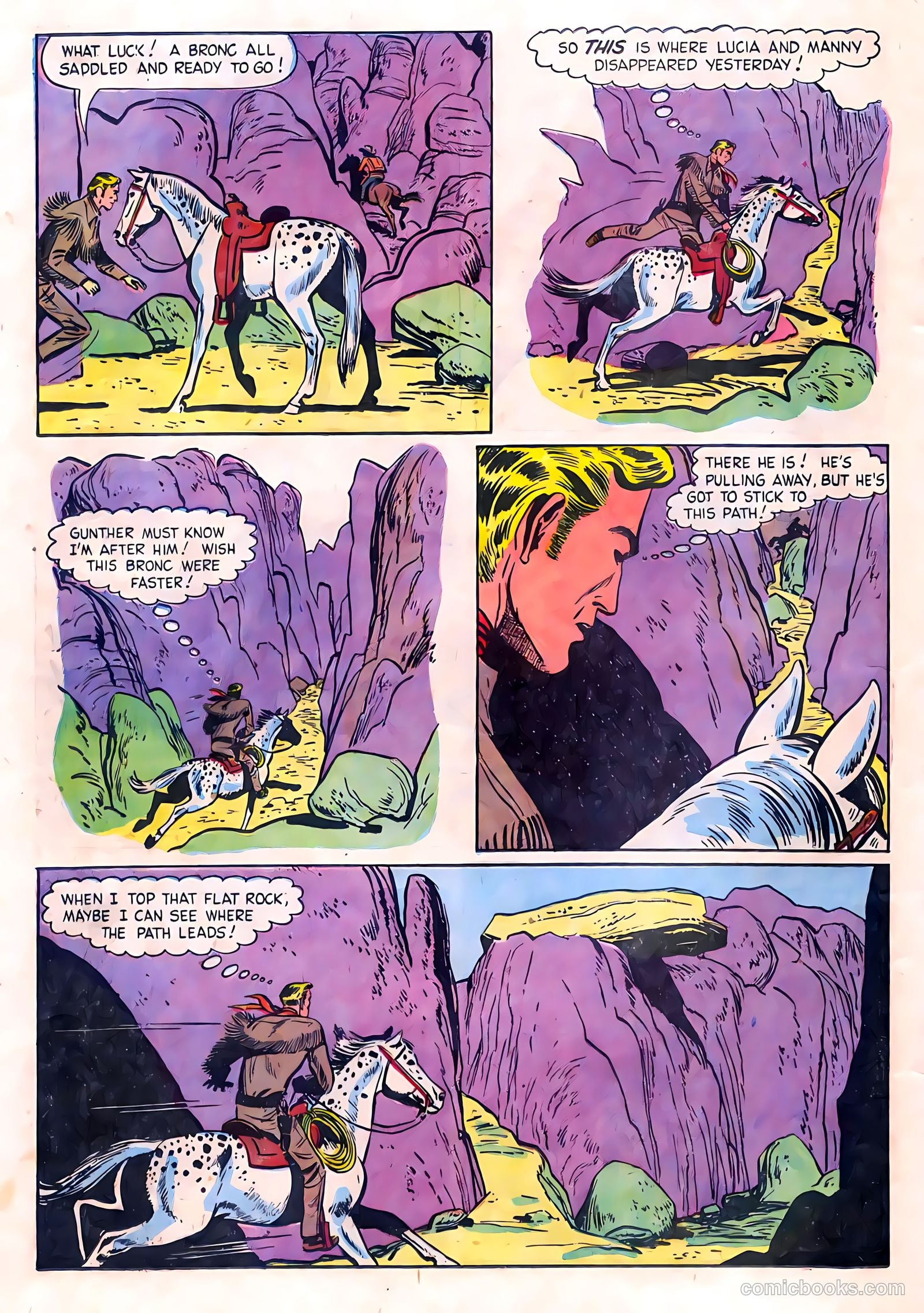 Range Rider #10 (1955) — page 20 of 36