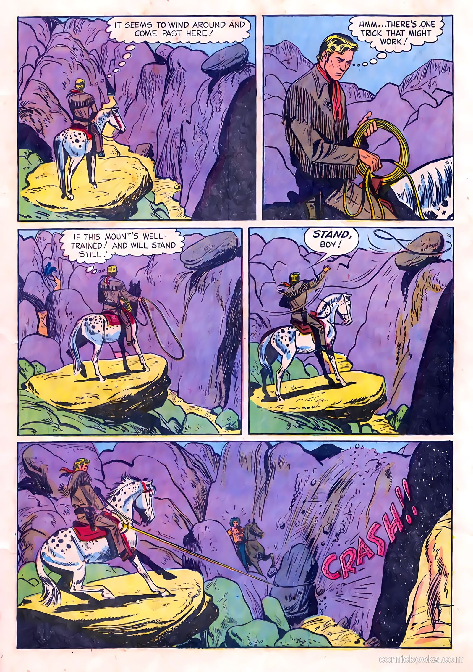 Range Rider #10 (1955) — page 21 of 36