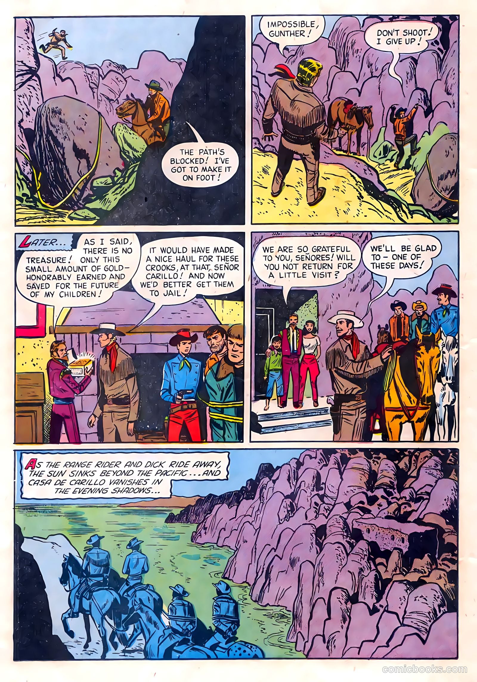 Range Rider #10 (1955) — page 22 of 36