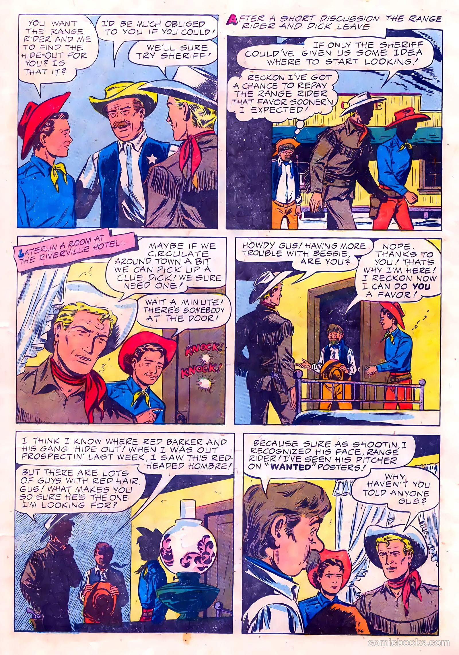 Range Rider #10 (1955) — page 25 of 36