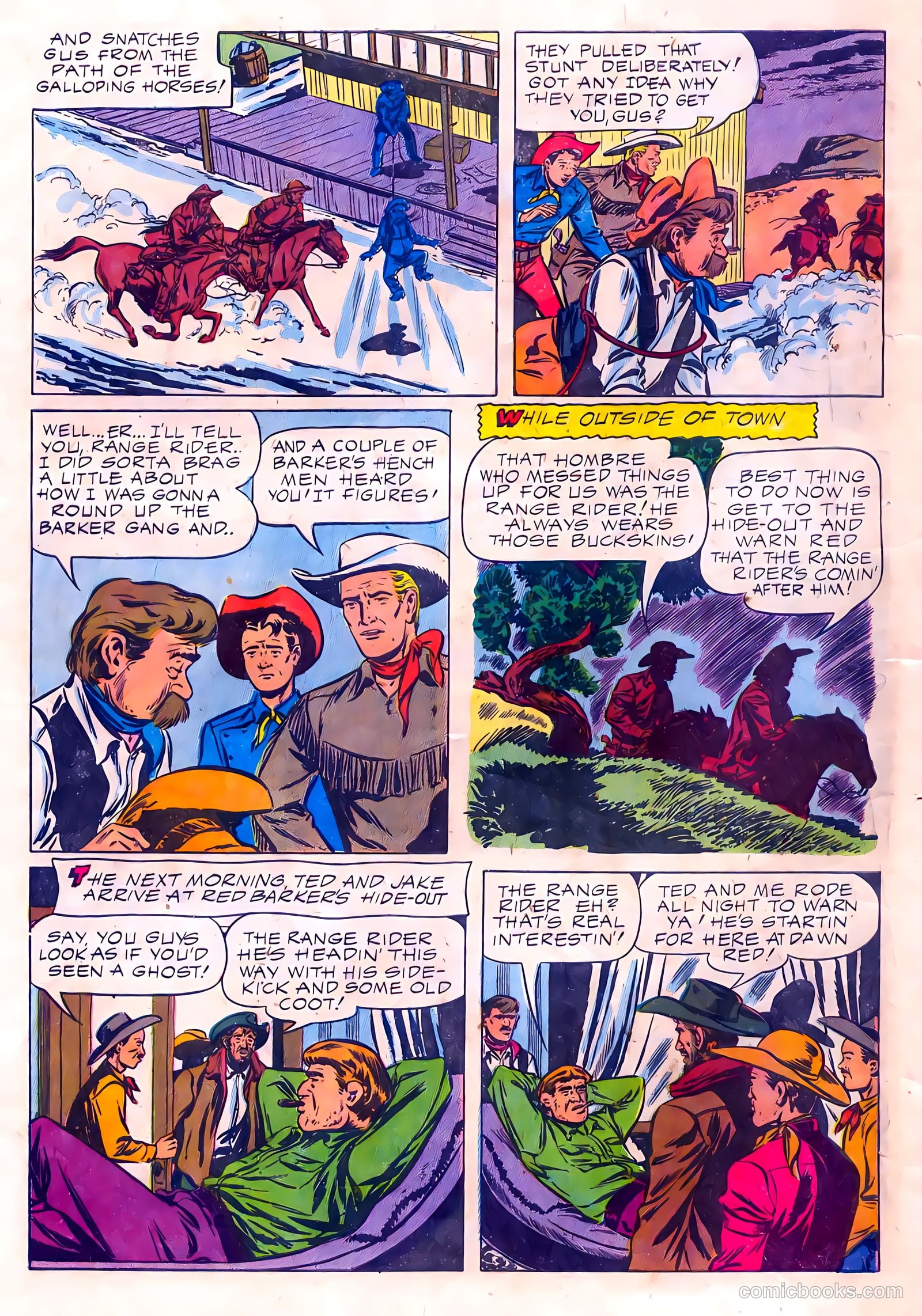 Range Rider #10 (1955) — page 28 of 36