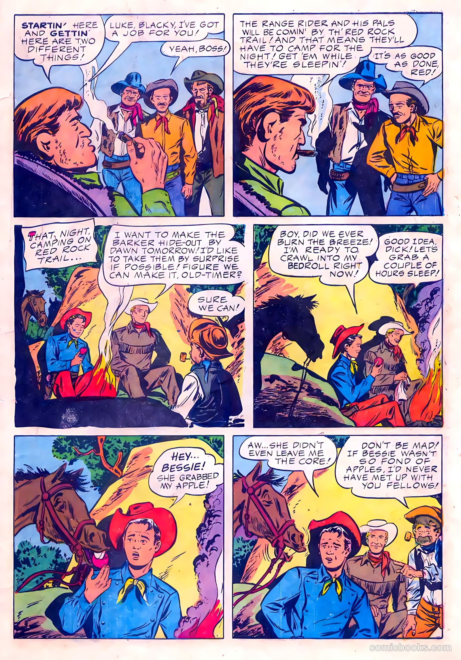 Range Rider #10 (1955) — page 29 of 36